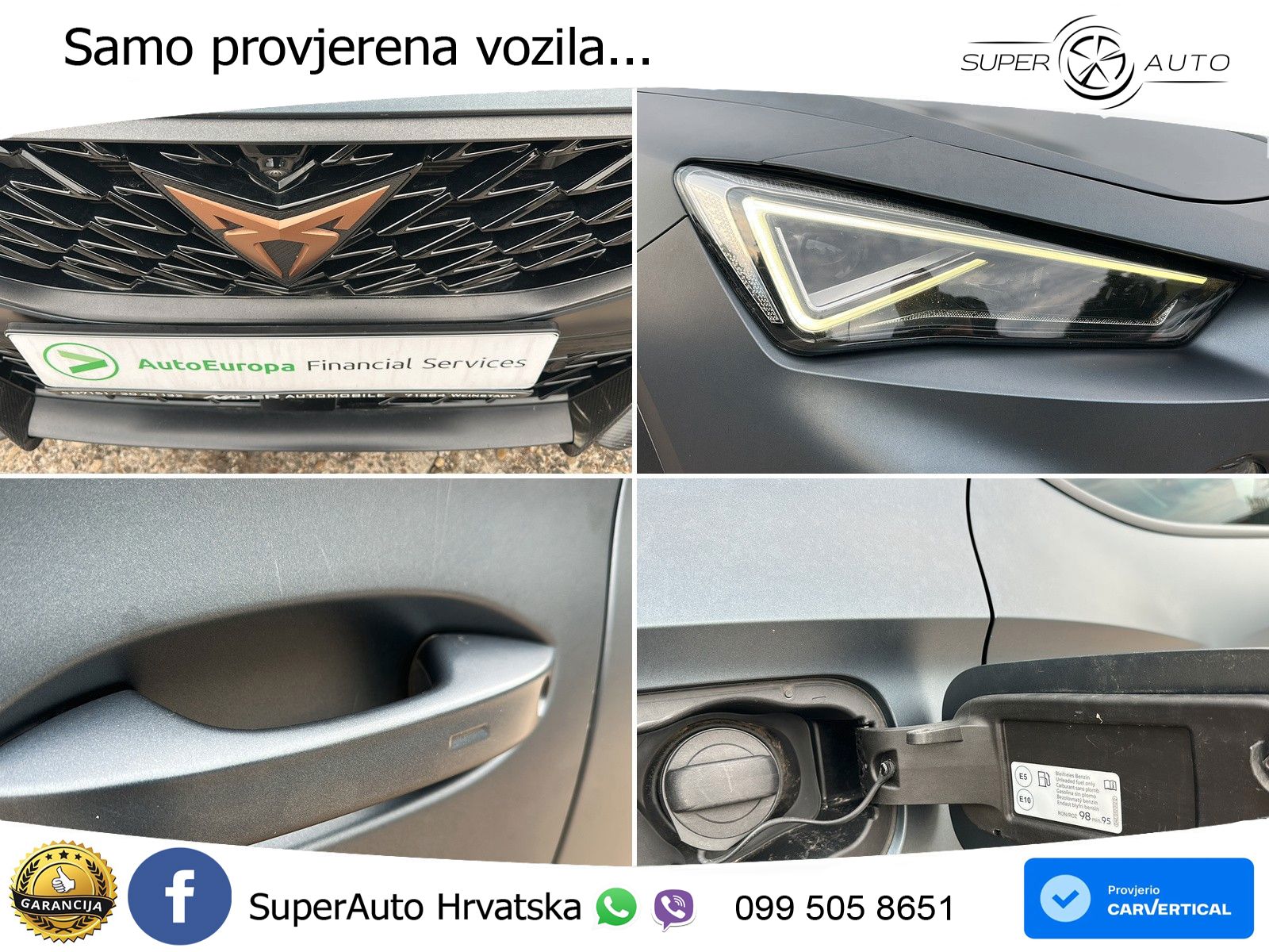 Cupra Formentor VZ5 2.5 TSI (390 KS) 4Drive DSG LED+ACC