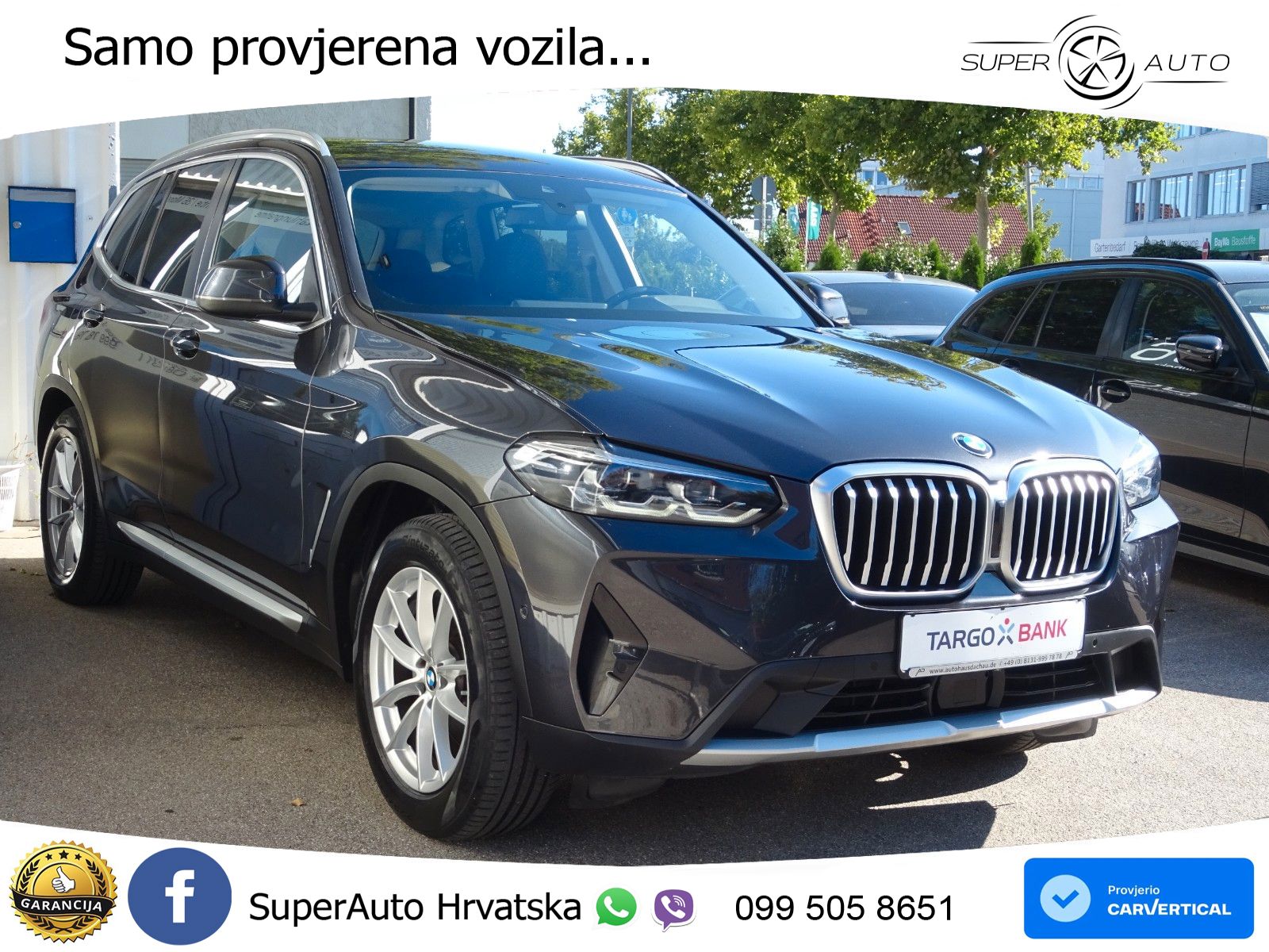 BMW X3 20d xDrive Steptronic LED+GR SJED+ACC