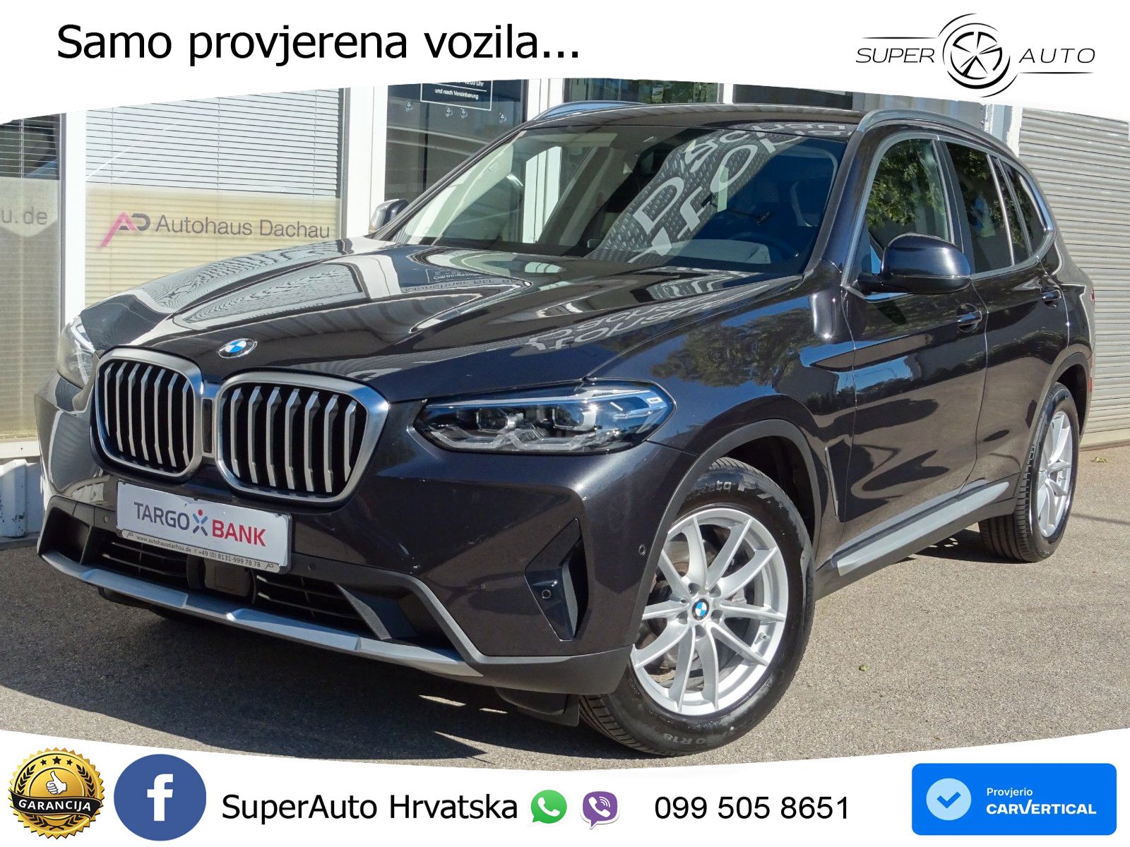 BMW X3 20d xDrive Steptronic LED+GR SJED+ACC