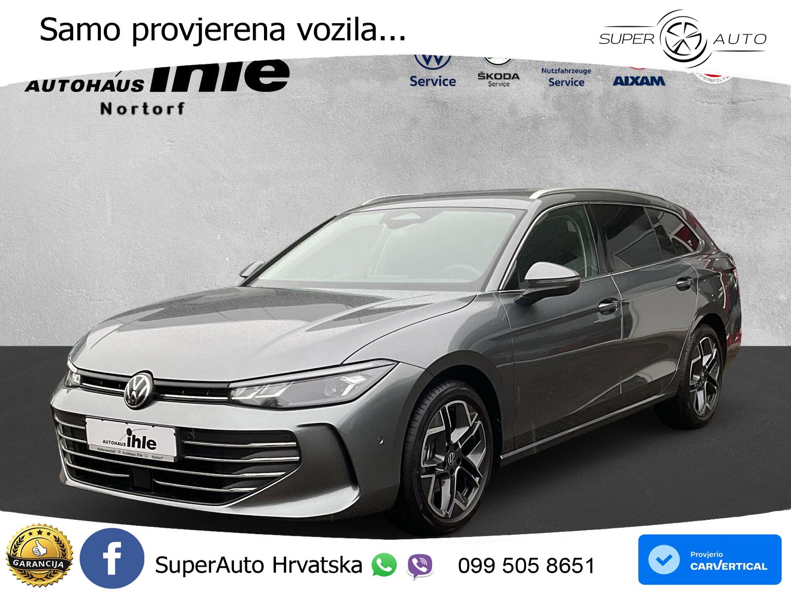 Volkswagen Passat Variant 1.5 eTSI (150 KS) DSG Business LED+GR SJED+ACC