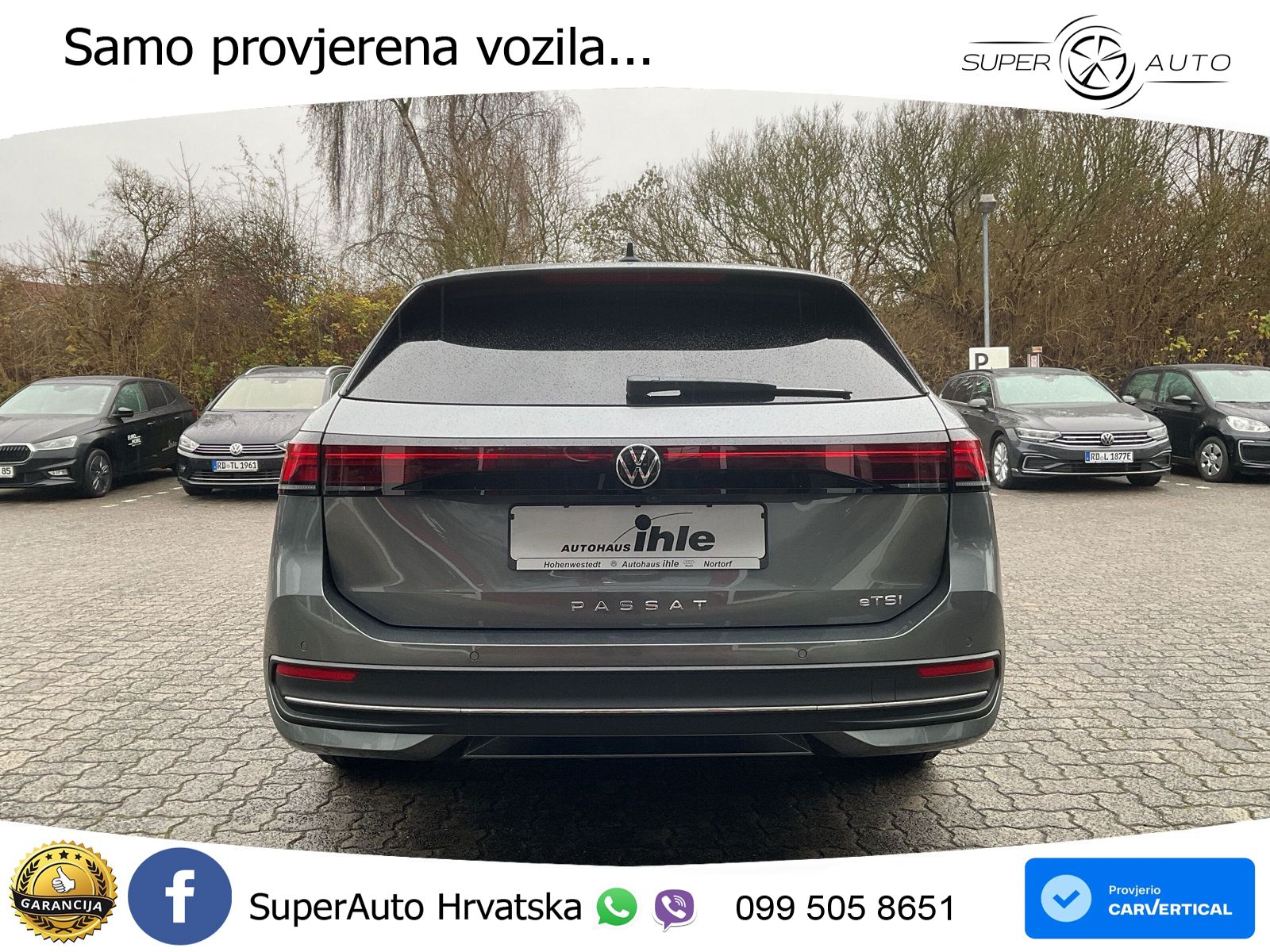 Volkswagen Passat Variant 1.5 eTSI (150 KS) DSG Business LED+GR SJED+ACC
