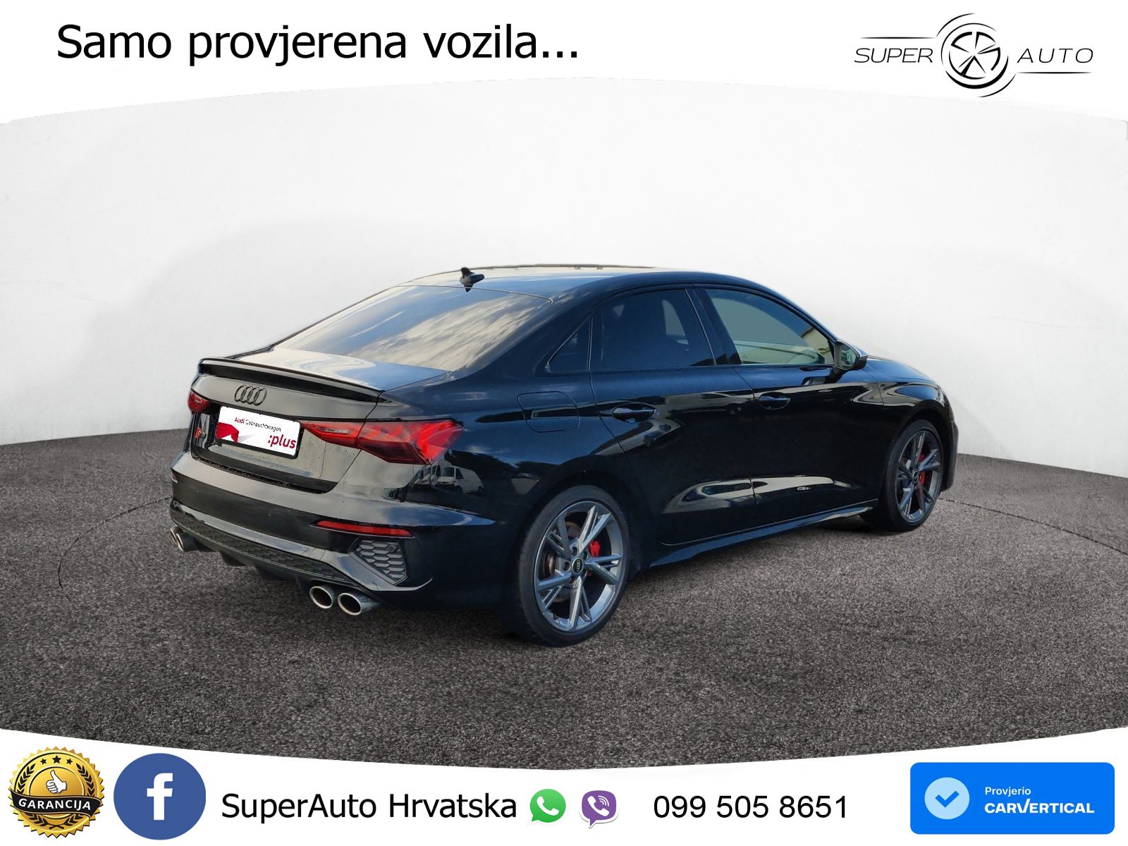 Audi S3 Limuzina 2.0 TFSI (310 KS) quattro S tronic