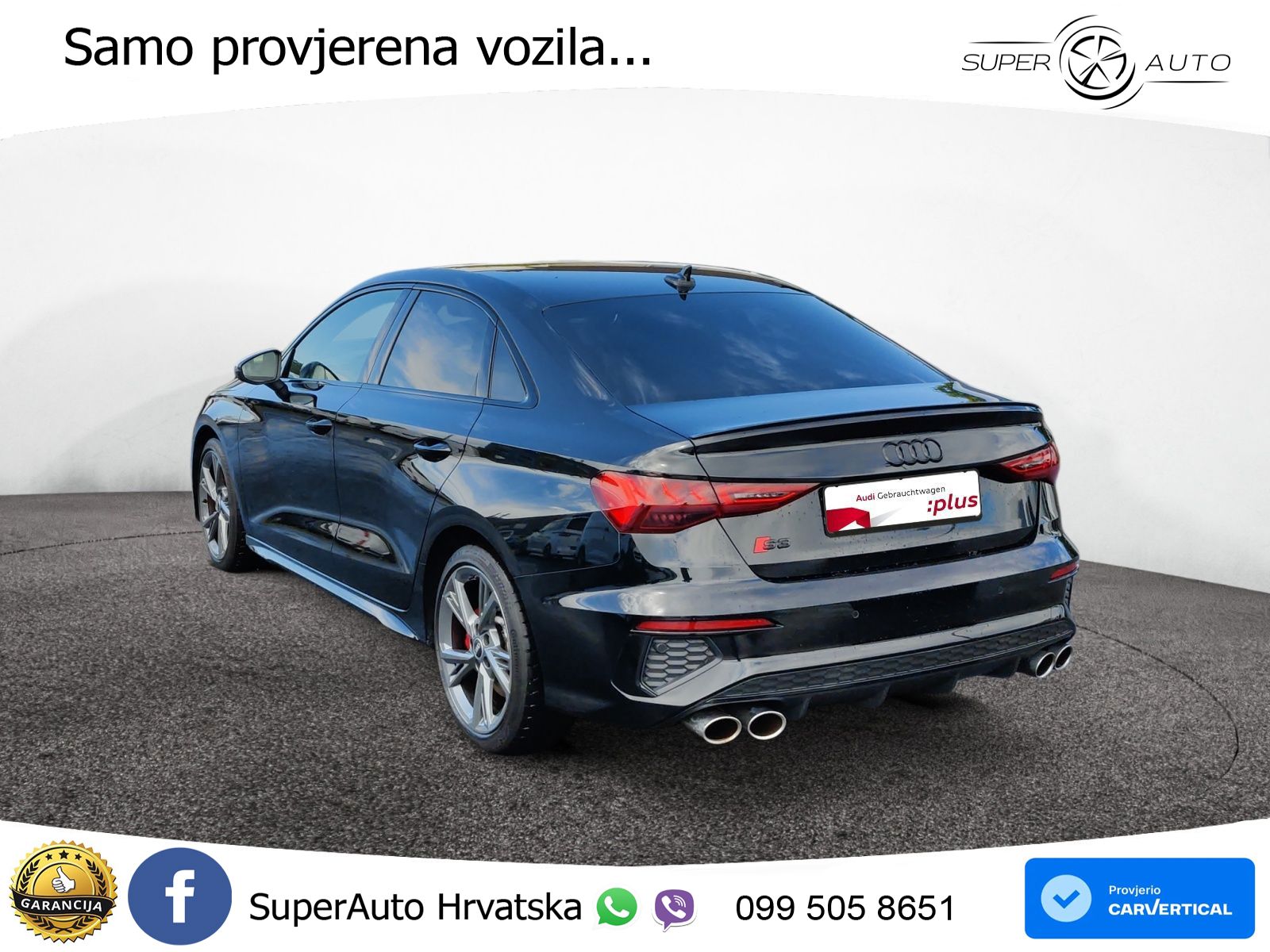 Audi S3 Limuzina 2.0 TFSI (310 KS) quattro S tronic