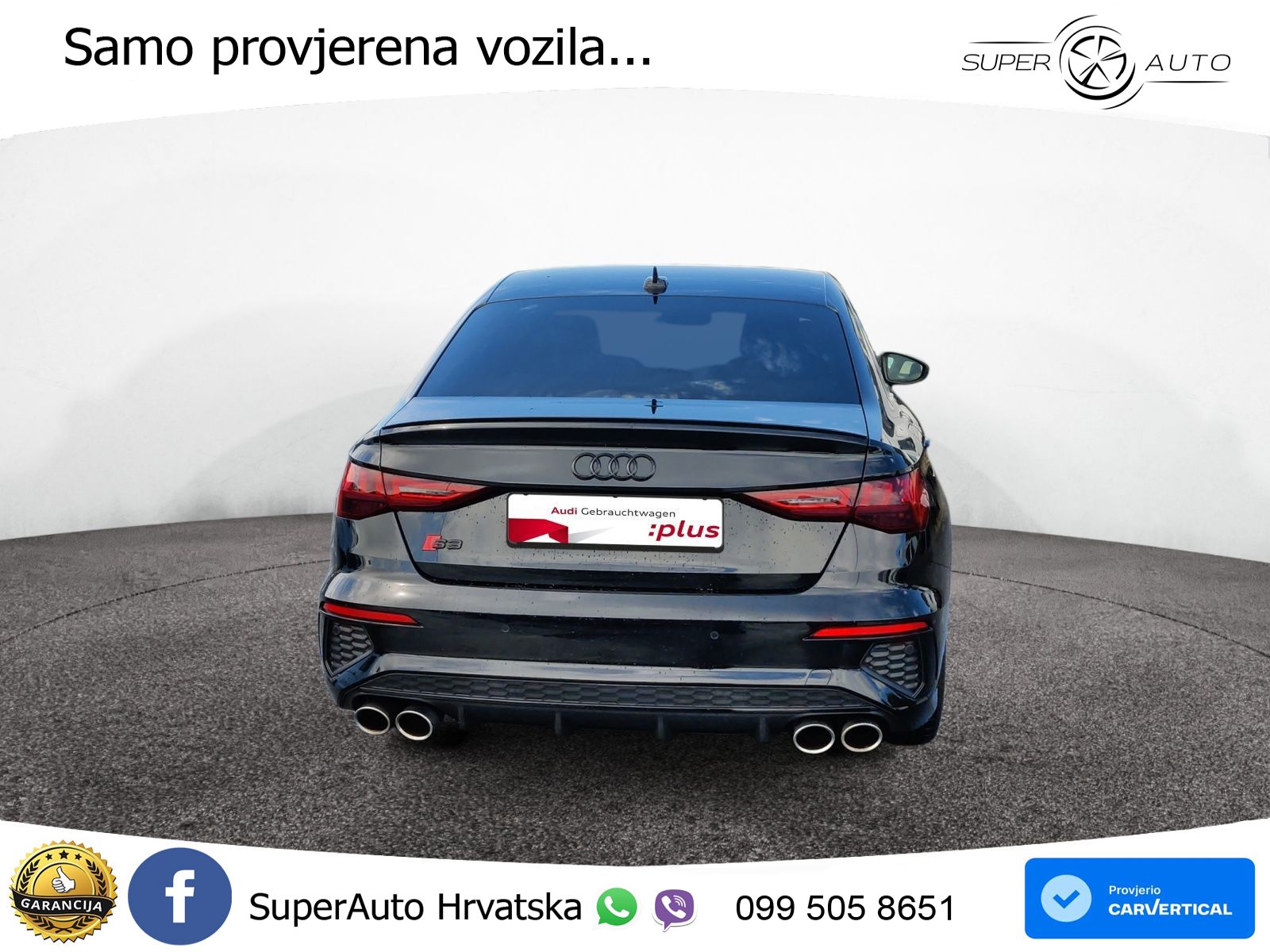 Audi S3 Limuzina 2.0 TFSI (310 KS) quattro S tronic