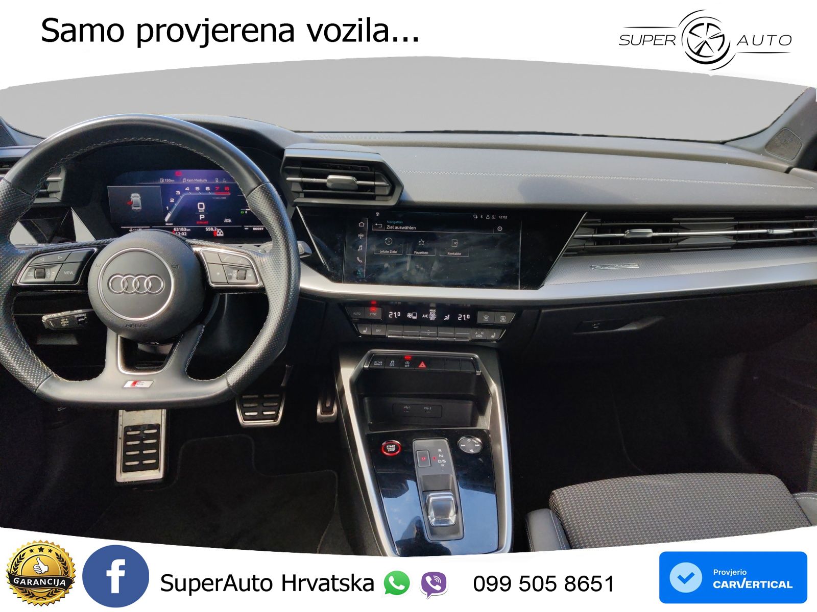 Audi S3 Limuzina 2.0 TFSI (310 KS) quattro S tronic