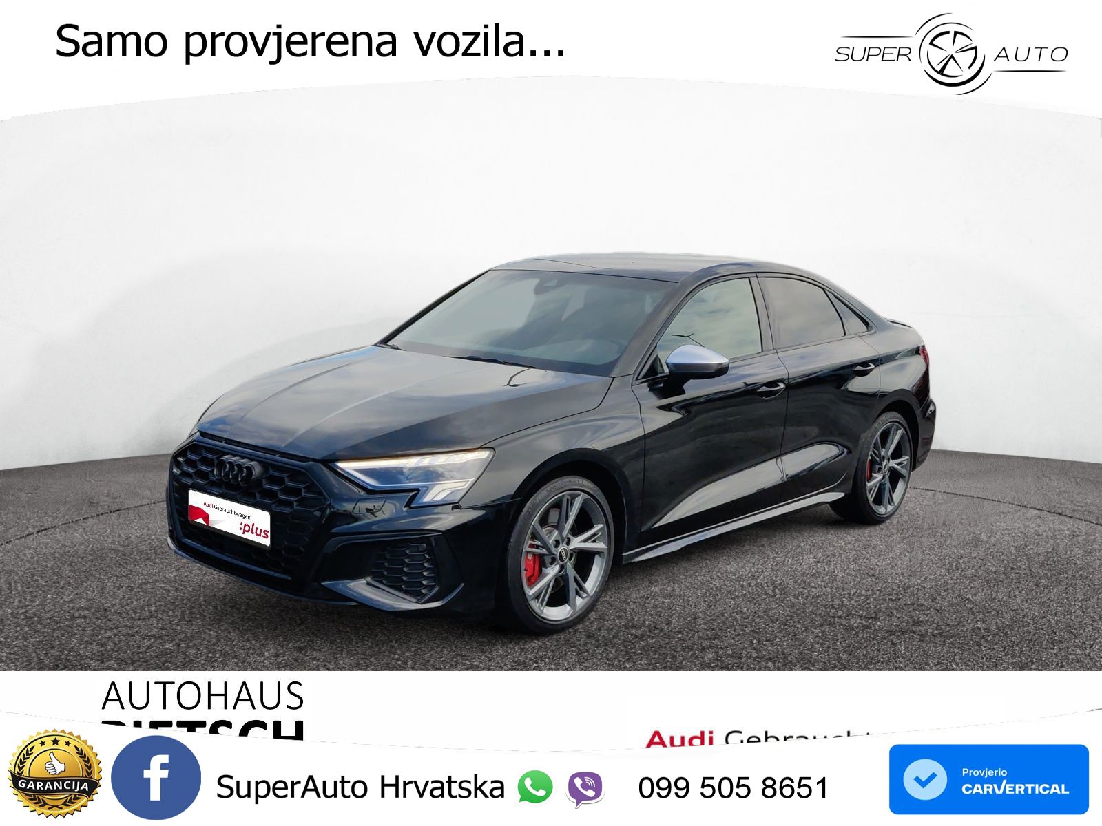 Audi S3 Limuzina 2.0 TFSI (310 KS) quattro S tronic