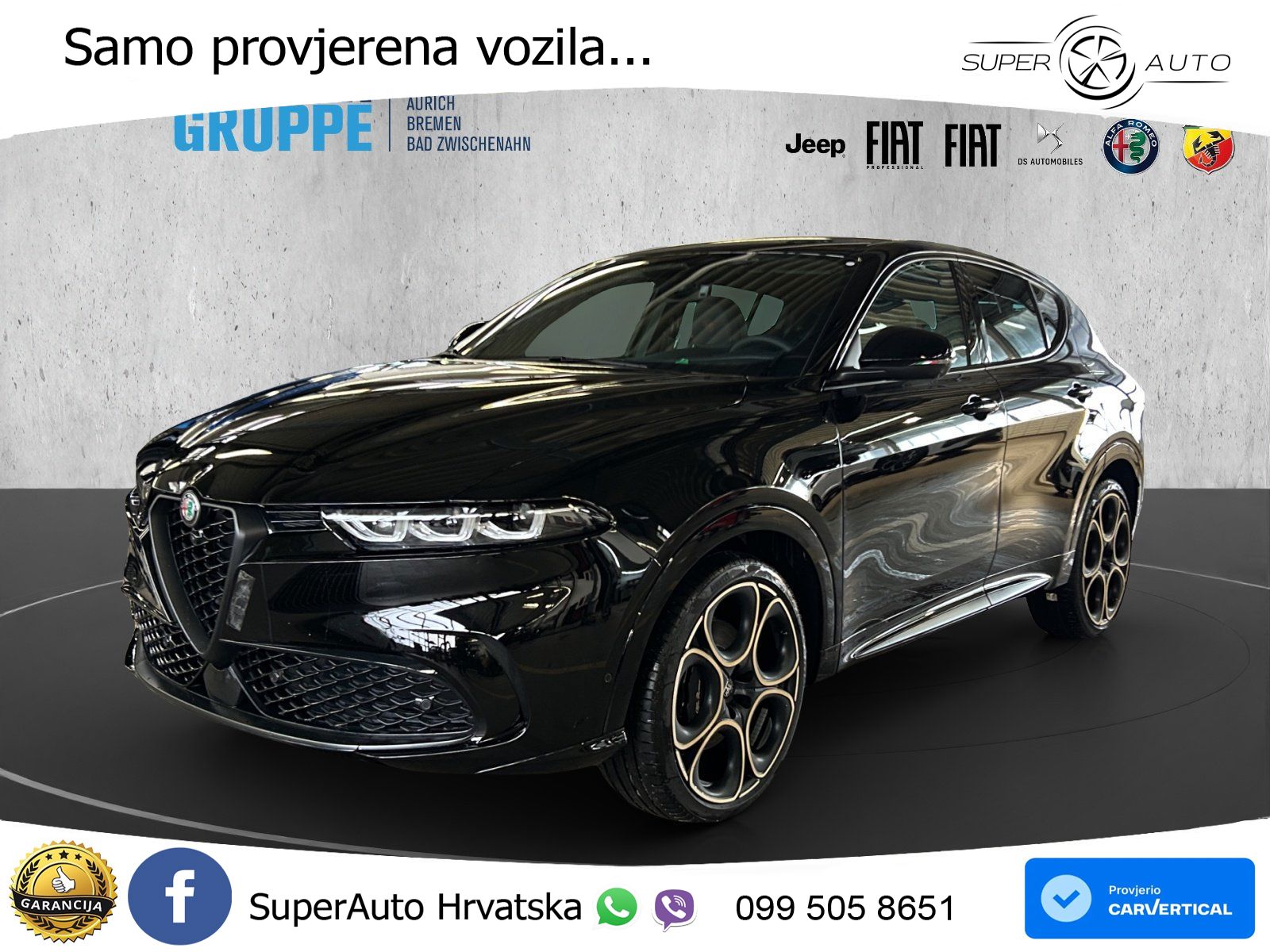 Alfa Romeo Tonale 1.5 VGT (160 KS) 48V-Hybrid TCT LED+GR SJED+ACC