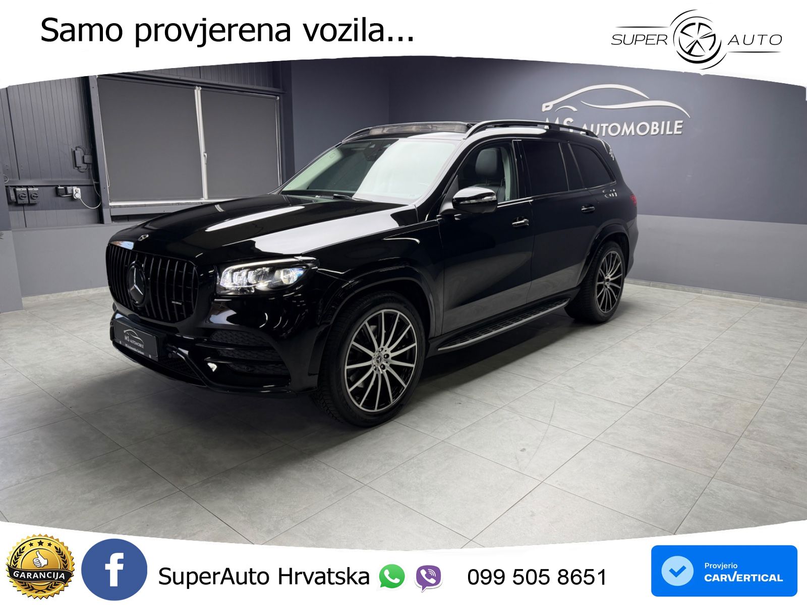 Mercedes-Benz GLS GLS 400d 4MATIC G-TRONIC ZRAČNI+ACC+GR SJED+360+PANO