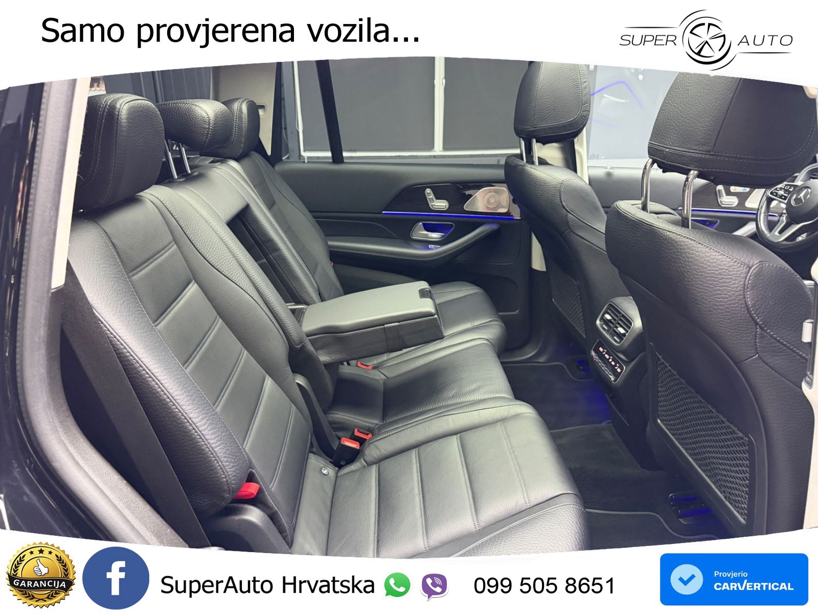 Mercedes-Benz GLS GLS 400d 4MATIC G-TRONIC ZRAČNI+ACC+GR SJED+360+PANO