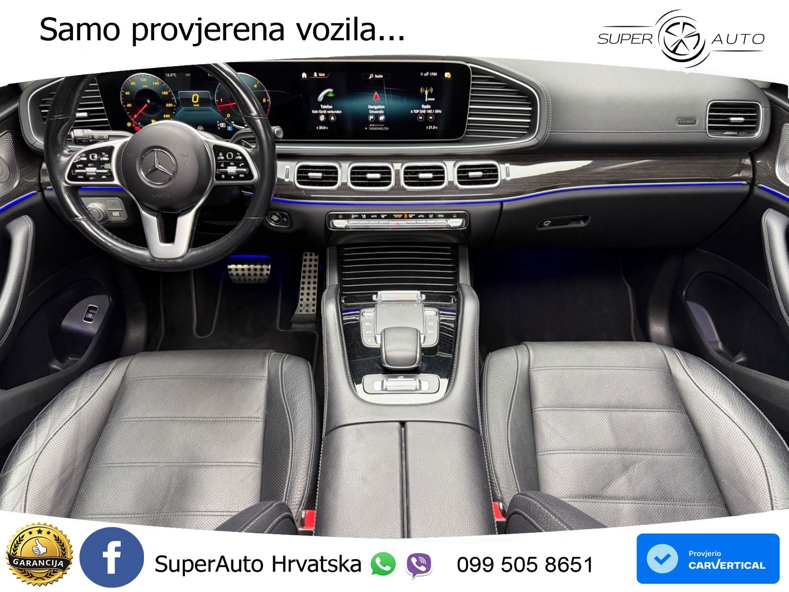 Mercedes-Benz GLS GLS 400d 4MATIC G-TRONIC ZRAČNI+ACC+GR SJED+360+PANO