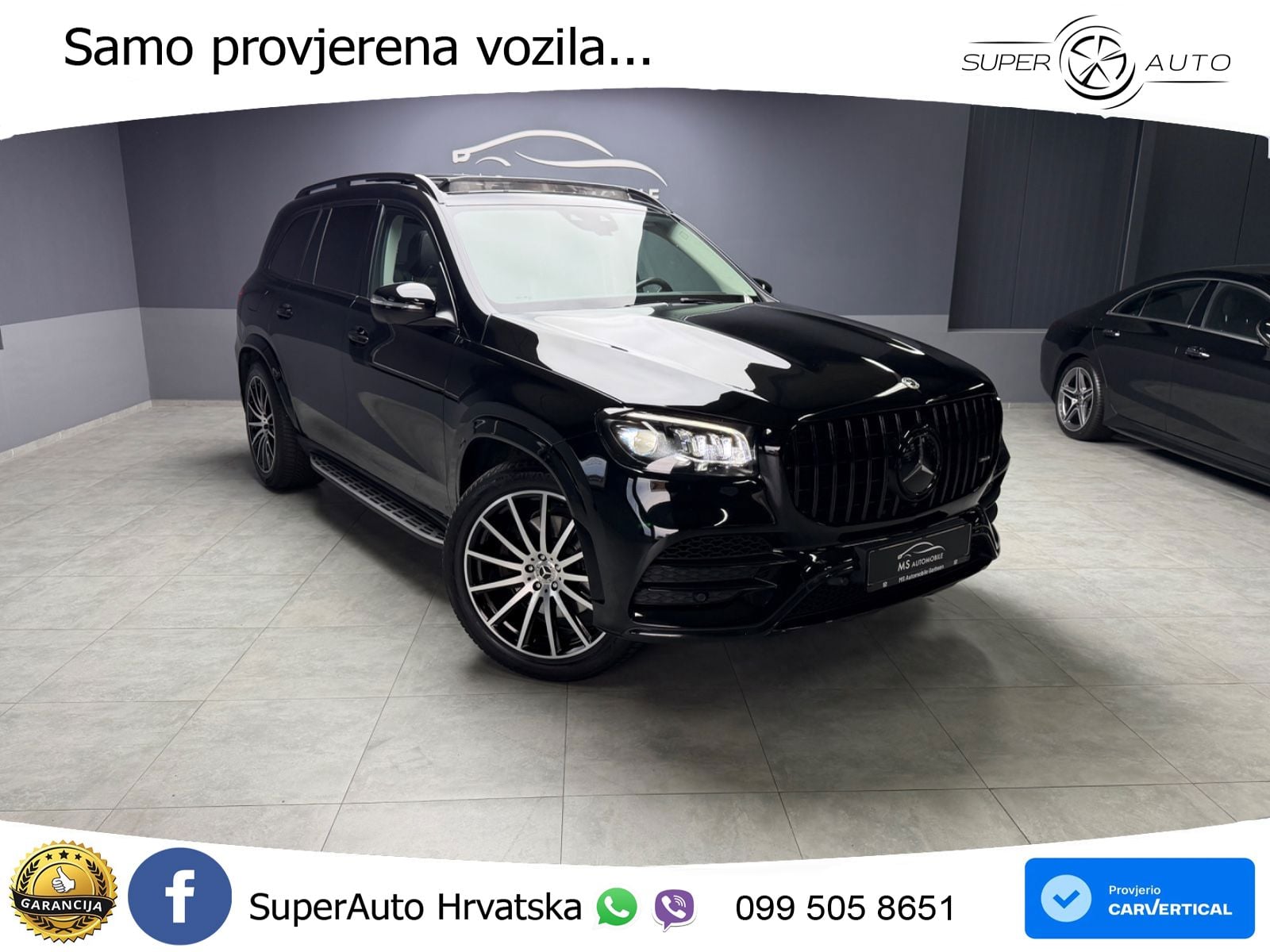 Mercedes-Benz GLS GLS 400d 4MATIC G-TRONIC ZRAČNI+ACC+GR SJED+360+PANO