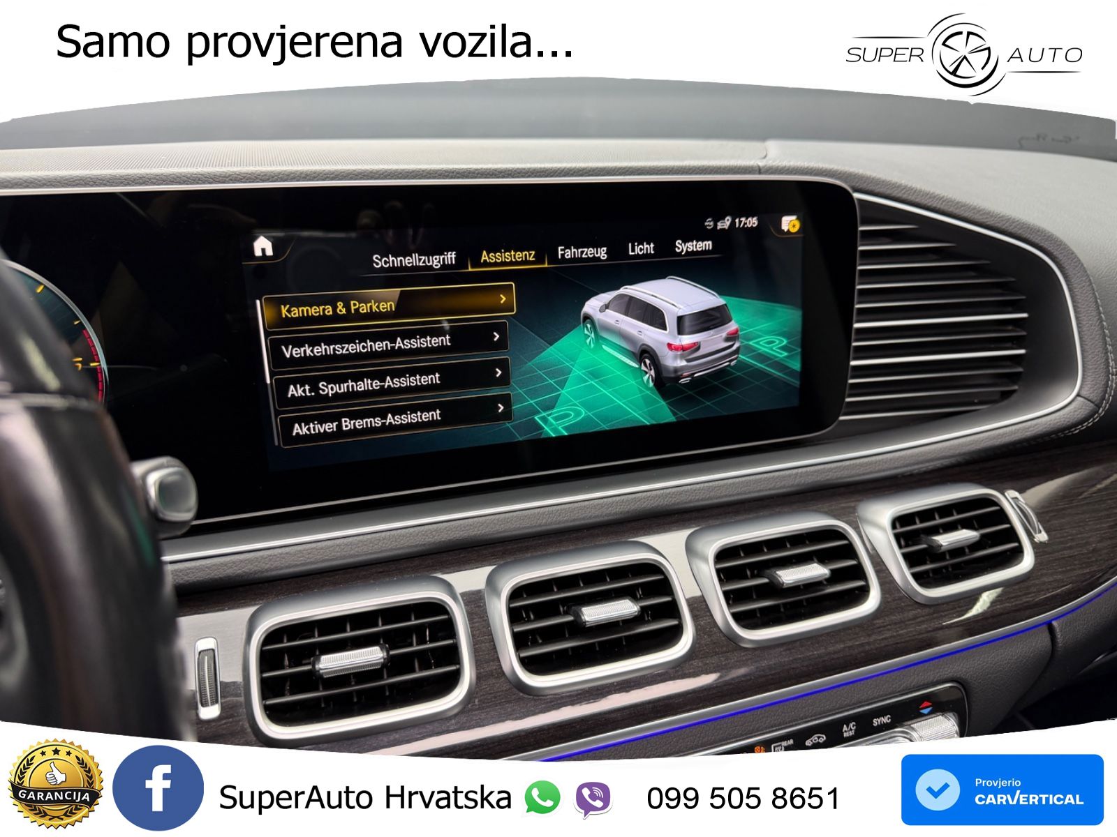 Mercedes-Benz GLS GLS 400d 4MATIC G-TRONIC ZRAČNI+ACC+GR SJED+360+PANO