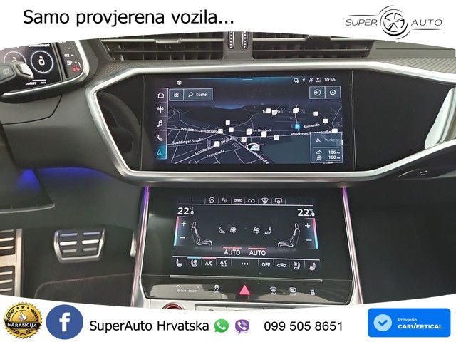 Audi RS6 Avant 4.0 TFSI V8 (600 KS) quattro Tiptronic ZRAČNI+ACC+GR SJED+KAM+PANO