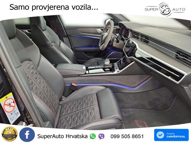 Audi RS6 Avant 4.0 TFSI V8 (600 KS) quattro Tiptronic ZRAČNI+ACC+GR SJED+KAM+PANO