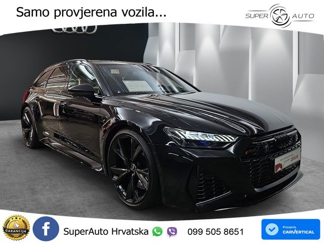 Audi RS6 Avant 4.0 TFSI V8 (600 KS) quattro Tiptronic ZRAČNI+ACC+GR SJED+KAM+PANO