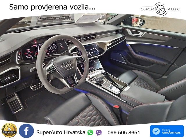 Audi RS6 Avant 4.0 TFSI V8 (600 KS) quattro Tiptronic ZRAČNI+ACC+GR SJED+KAM+PANO