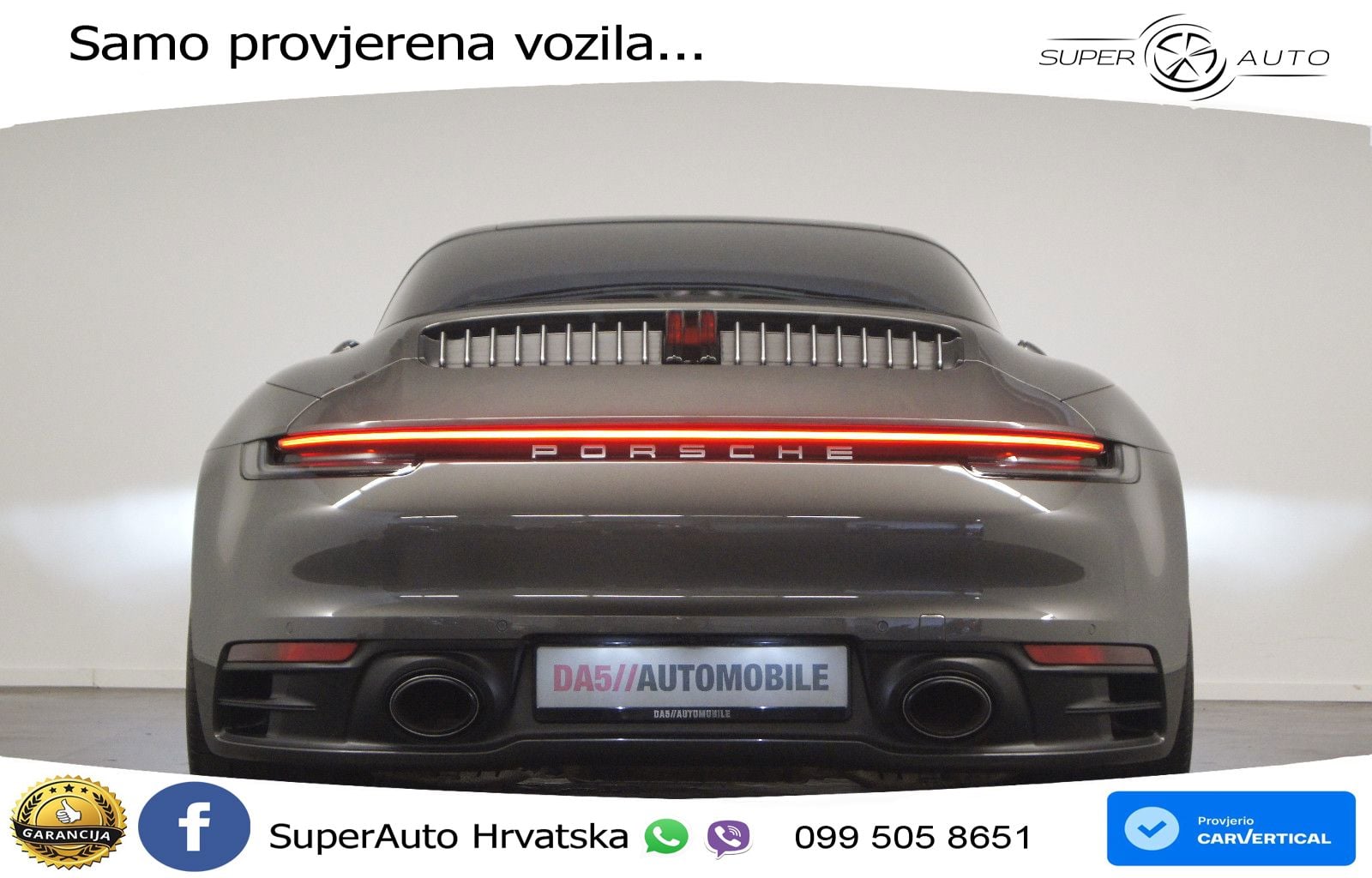 Porsche 911 Targa 4S 3.0 (450 KS) PDK ZRAČNI+ACC+GR SJED+KAM
