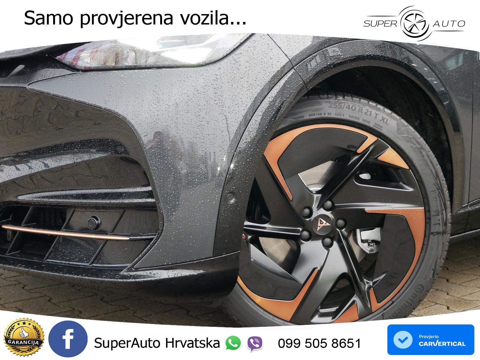 Cupra Tavascan 82 kWh (286 KS) LED+GR SJED+ACC