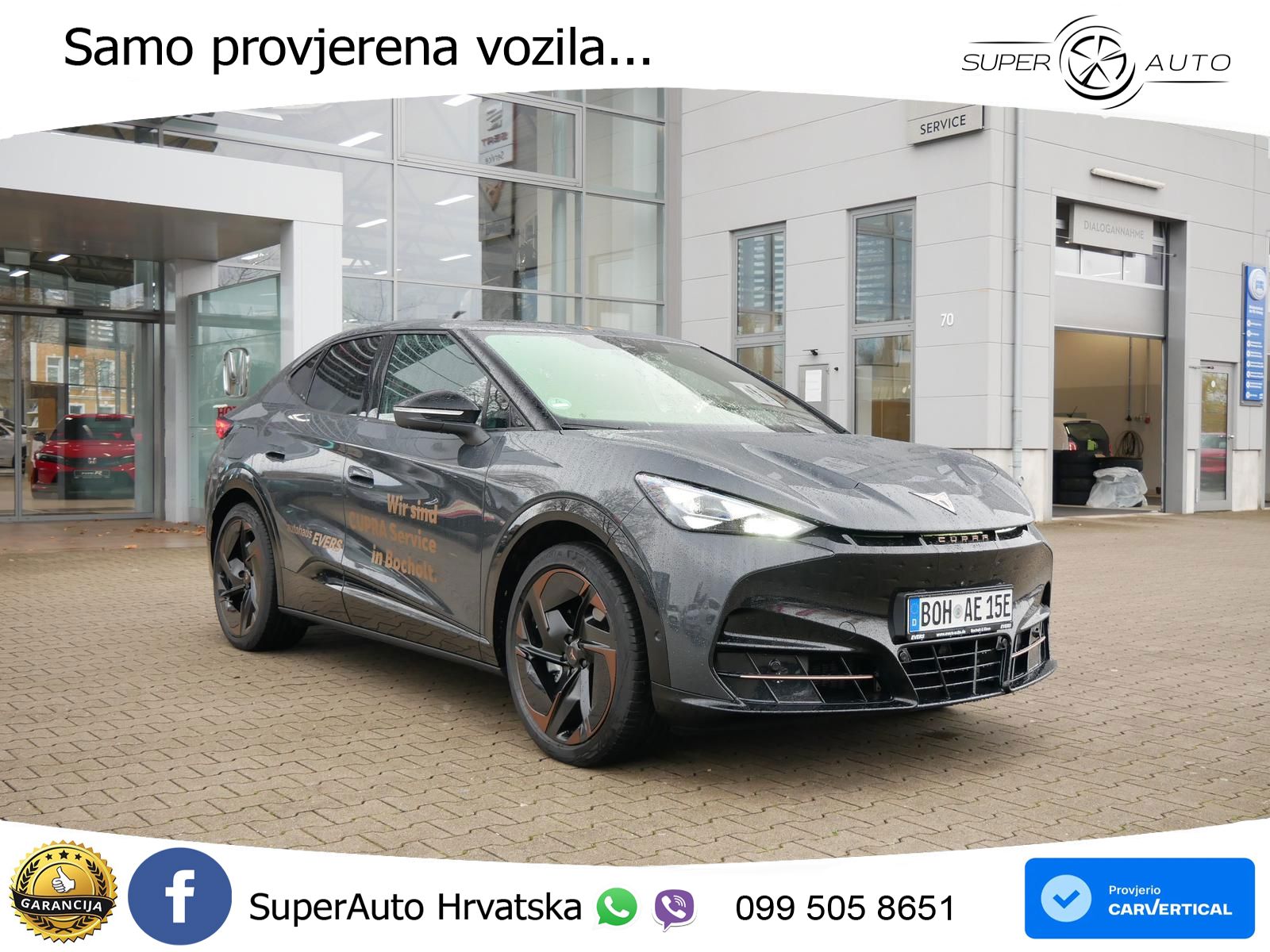 Cupra Tavascan 82 kWh (286 KS) LED+GR SJED+ACC