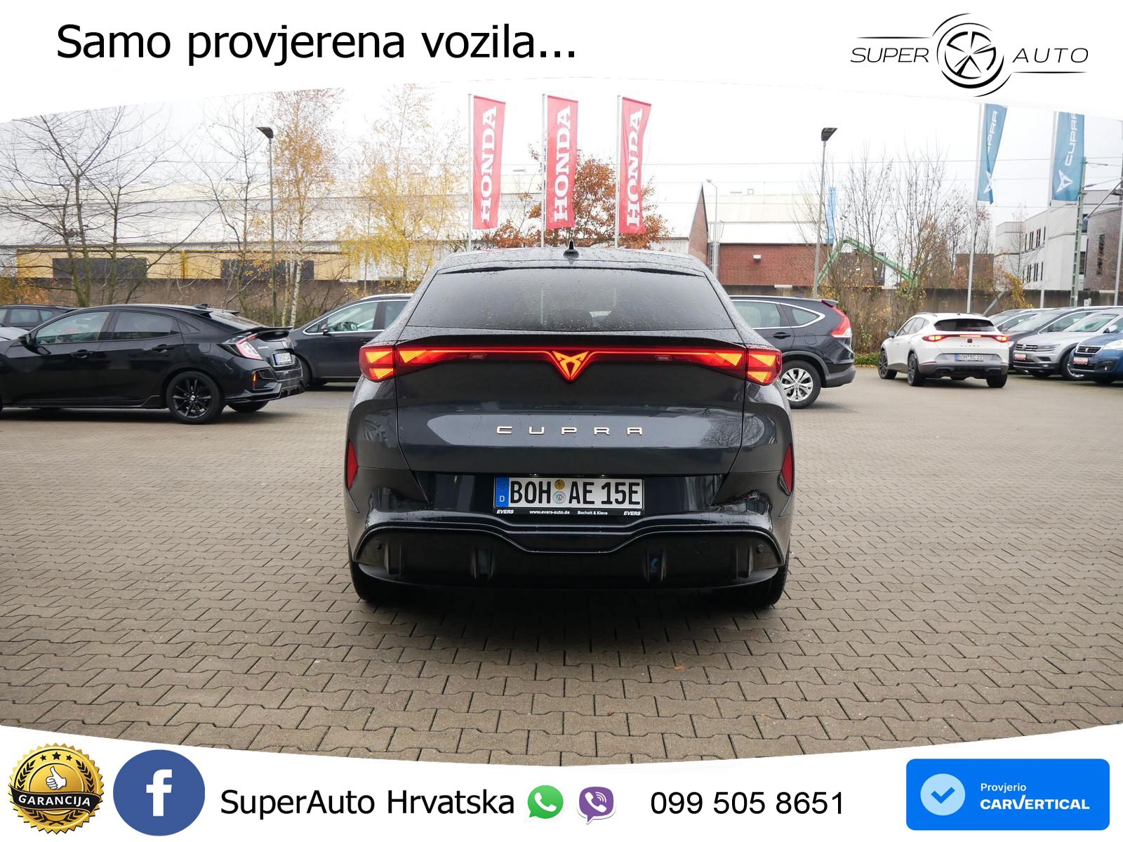 Cupra Tavascan 82 kWh (286 KS) LED+GR SJED+ACC