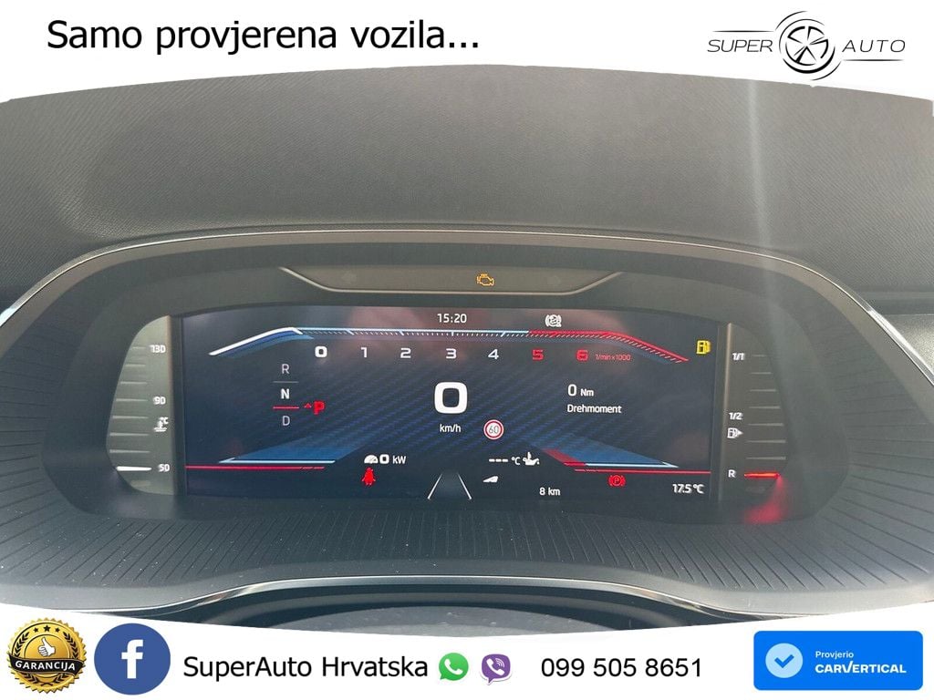 Škoda Octavia Combi RS 2.0 TDI (200 KS) DSG LED+GR SJED+ACC