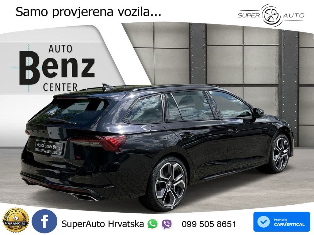 Škoda Octavia Combi RS 2.0 TDI (200 KS) DSG LED+GR SJED+ACC