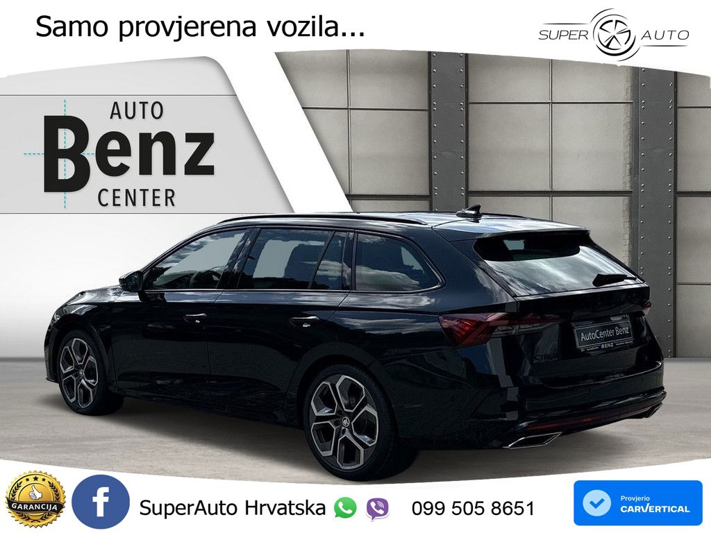 Škoda Octavia Combi RS 2.0 TDI (200 KS) DSG LED+GR SJED+ACC