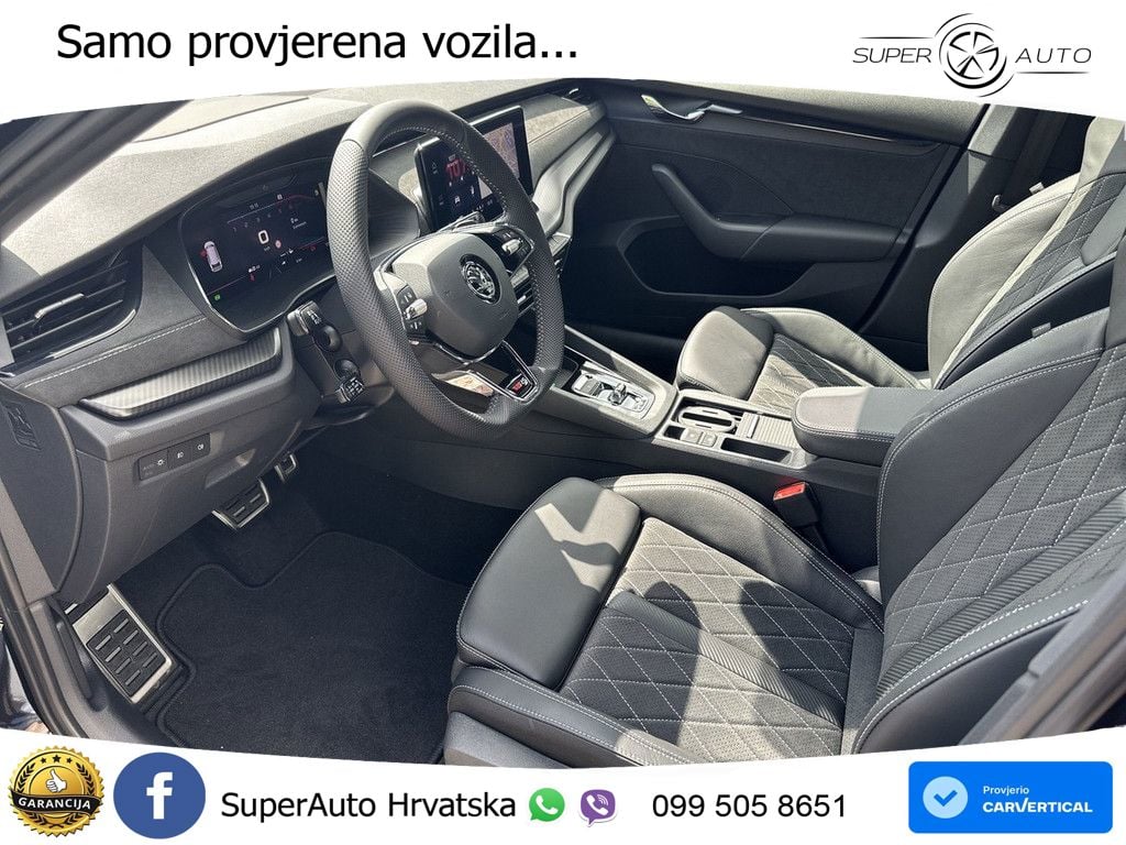 Škoda Octavia Combi RS 2.0 TDI (200 KS) DSG LED+GR SJED+ACC