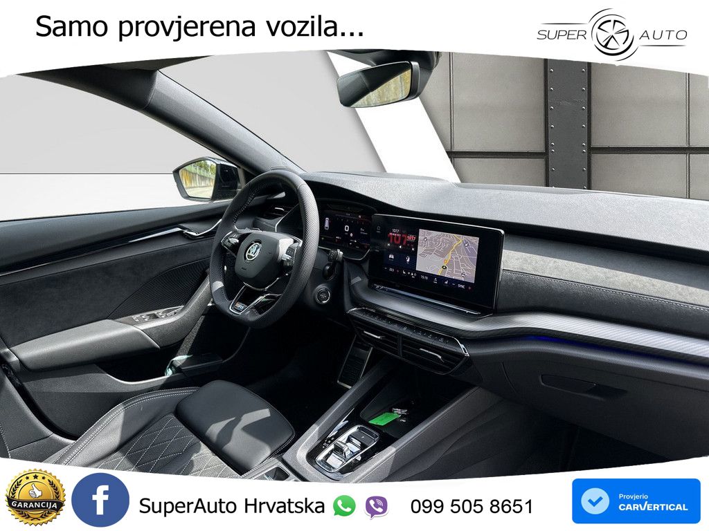 Škoda Octavia Combi RS 2.0 TDI (200 KS) DSG LED+GR SJED+ACC