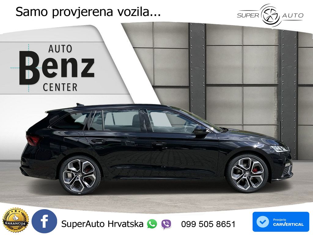 Škoda Octavia Combi RS 2.0 TDI (200 KS) DSG LED+GR SJED+ACC