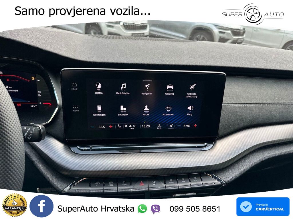 Škoda Octavia Combi RS 2.0 TDI (200 KS) DSG LED+GR SJED+ACC