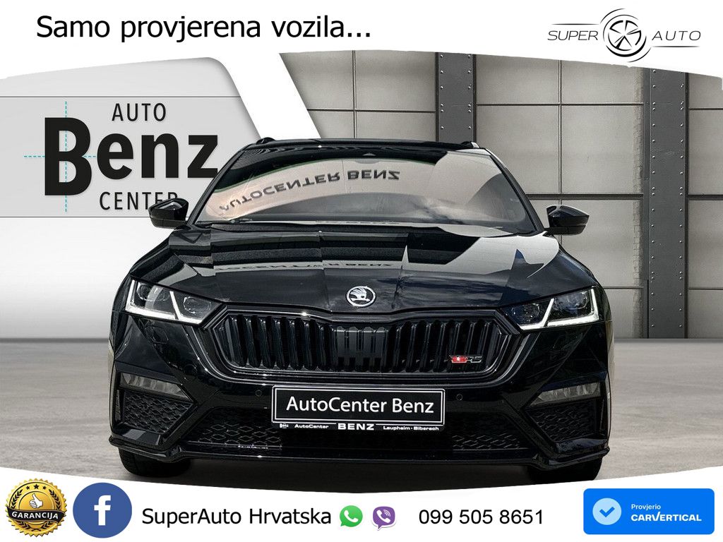 Škoda Octavia Combi RS 2.0 TDI (200 KS) DSG LED+GR SJED+ACC
