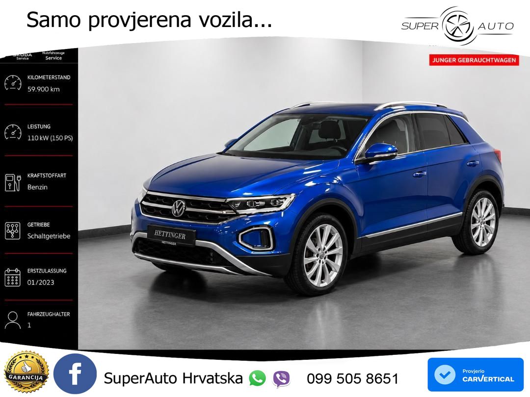 Volkswagen T-Roc I 1.5 TSI (150 KS) LED+GR SJED+ACC