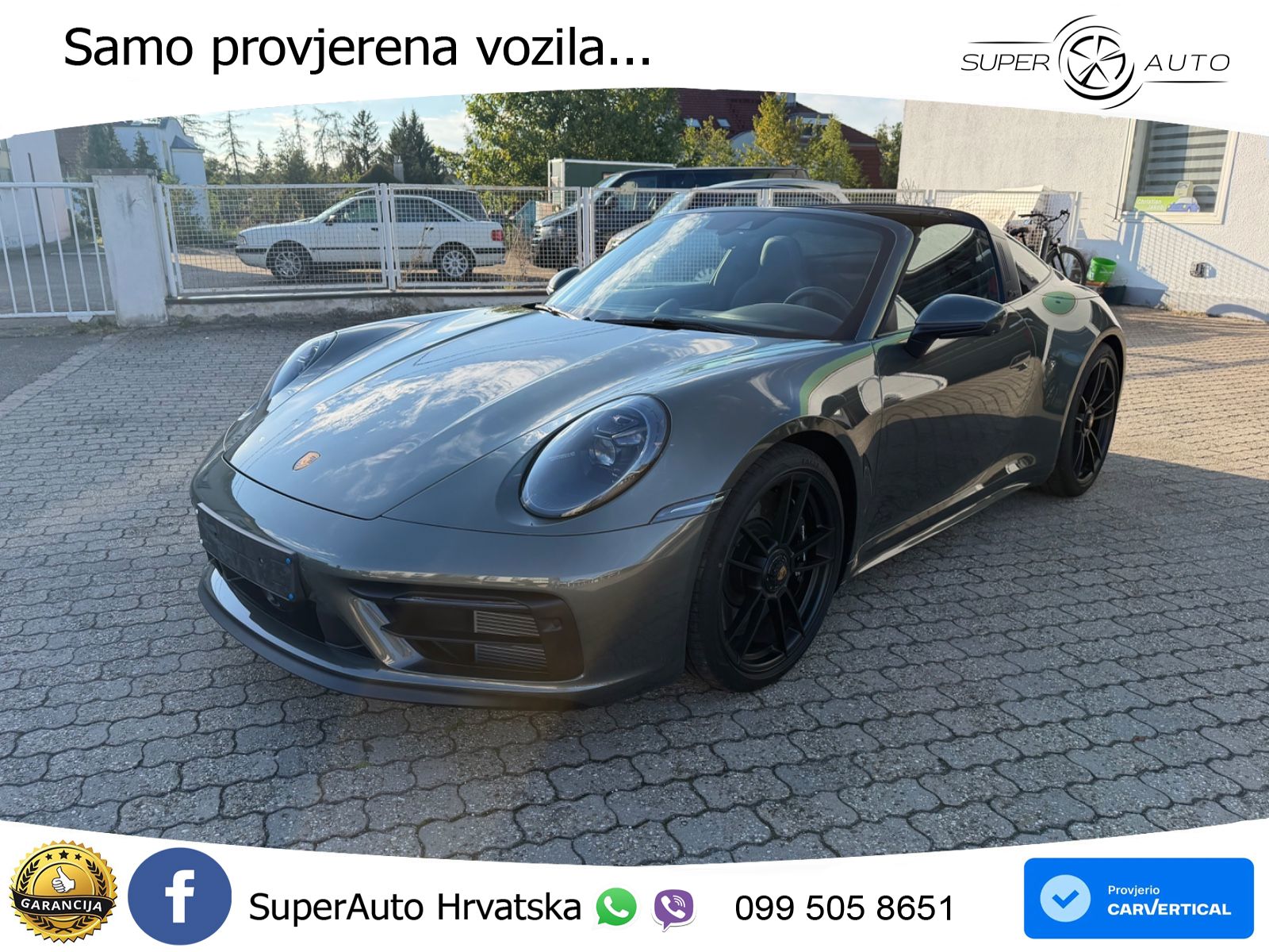Porsche 911 Targa 4 GTS 3.0 (480 KS) PDK LED+GR SJED+ACC