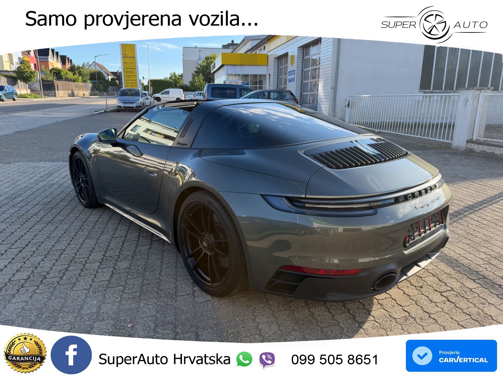 Porsche 911 Targa 4 GTS 3.0 (480 KS) PDK LED+GR SJED+ACC