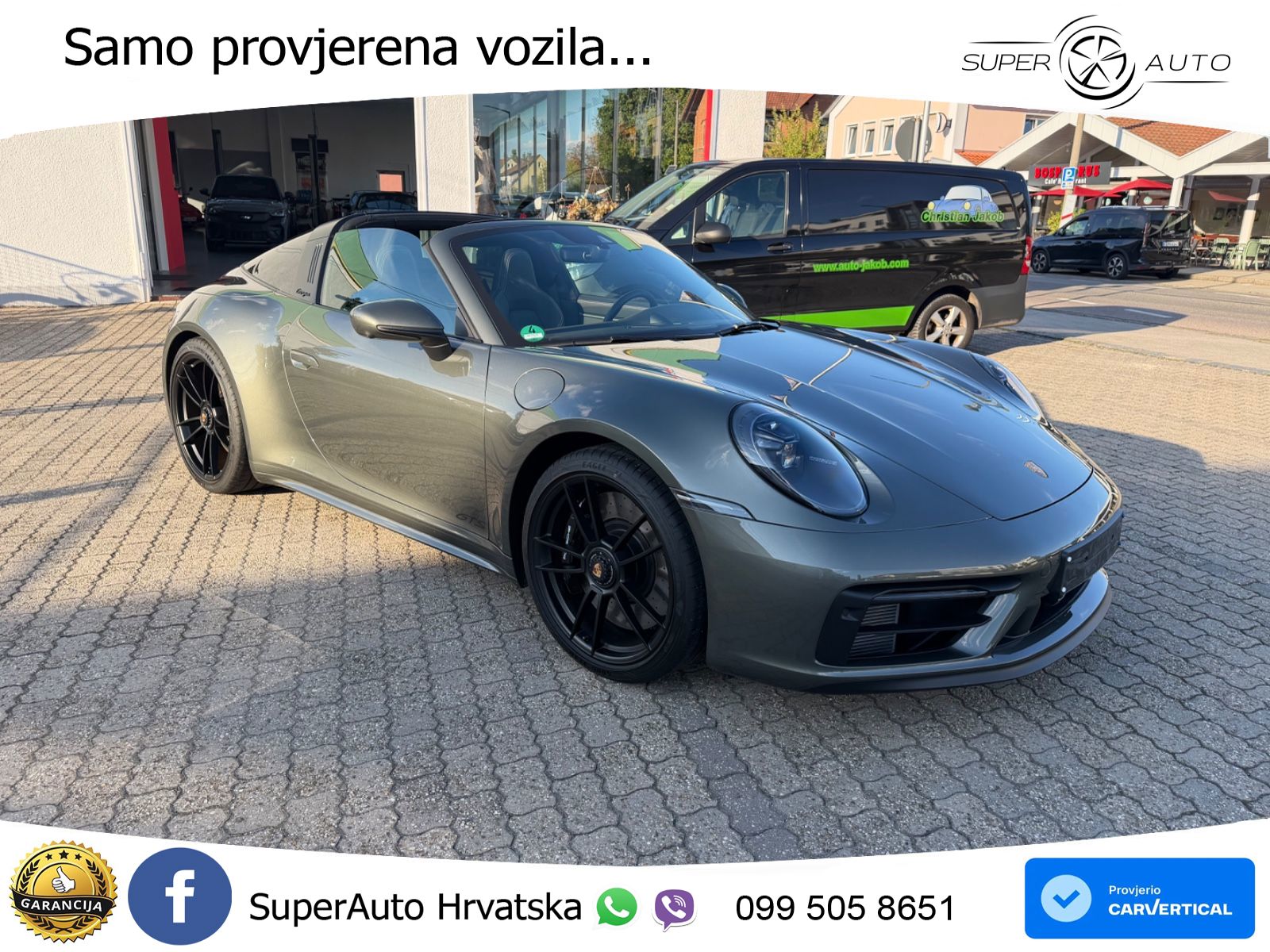 Porsche 911 Targa 4 GTS 3.0 (480 KS) PDK LED+GR SJED+ACC