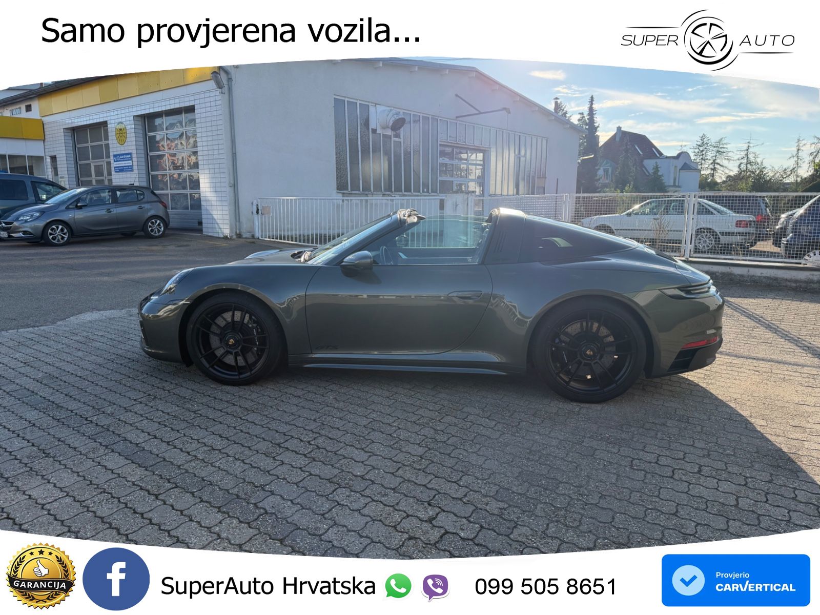 Porsche 911 Targa 4 GTS 3.0 (480 KS) PDK LED+GR SJED+ACC