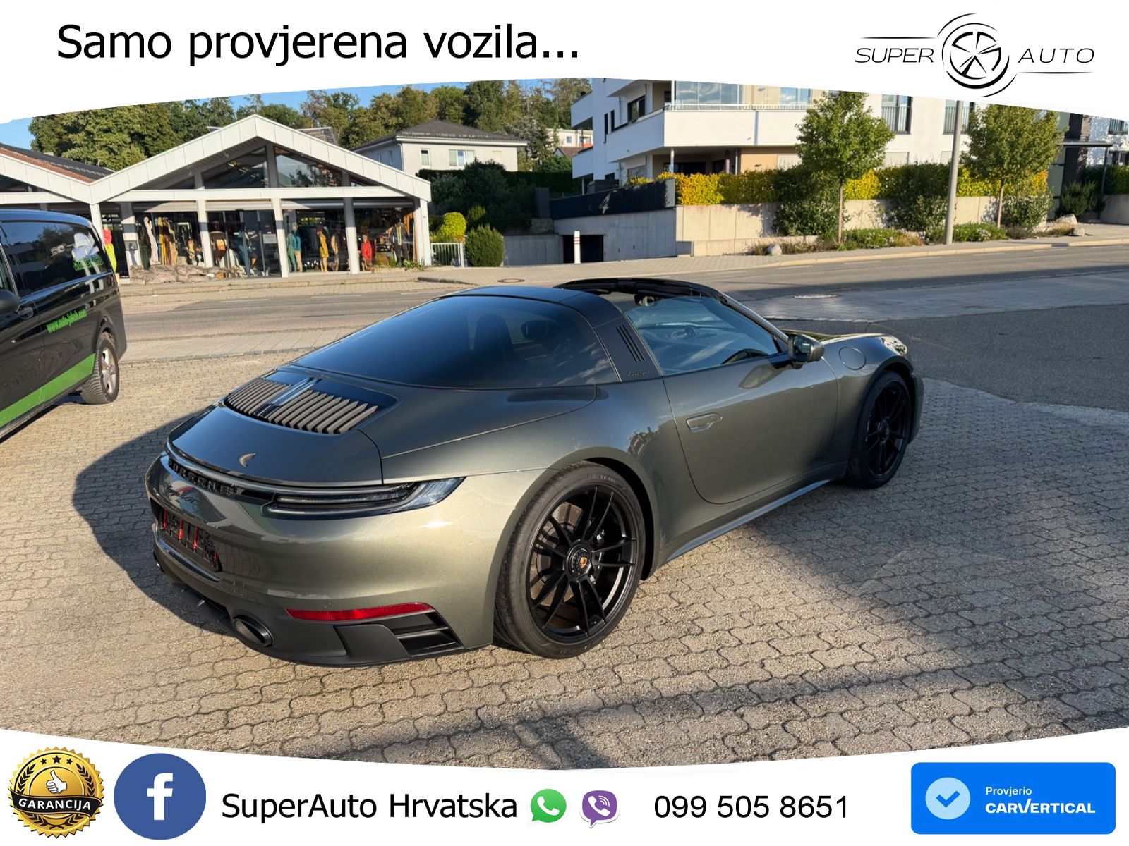 Porsche 911 Targa 4 GTS 3.0 (480 KS) PDK LED+GR SJED+ACC