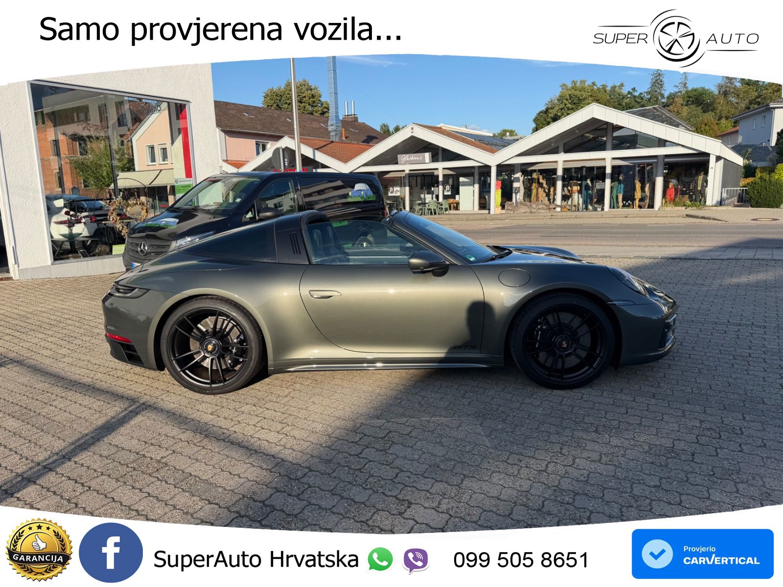 Porsche 911 Targa 4 GTS 3.0 (480 KS) PDK LED+GR SJED+ACC