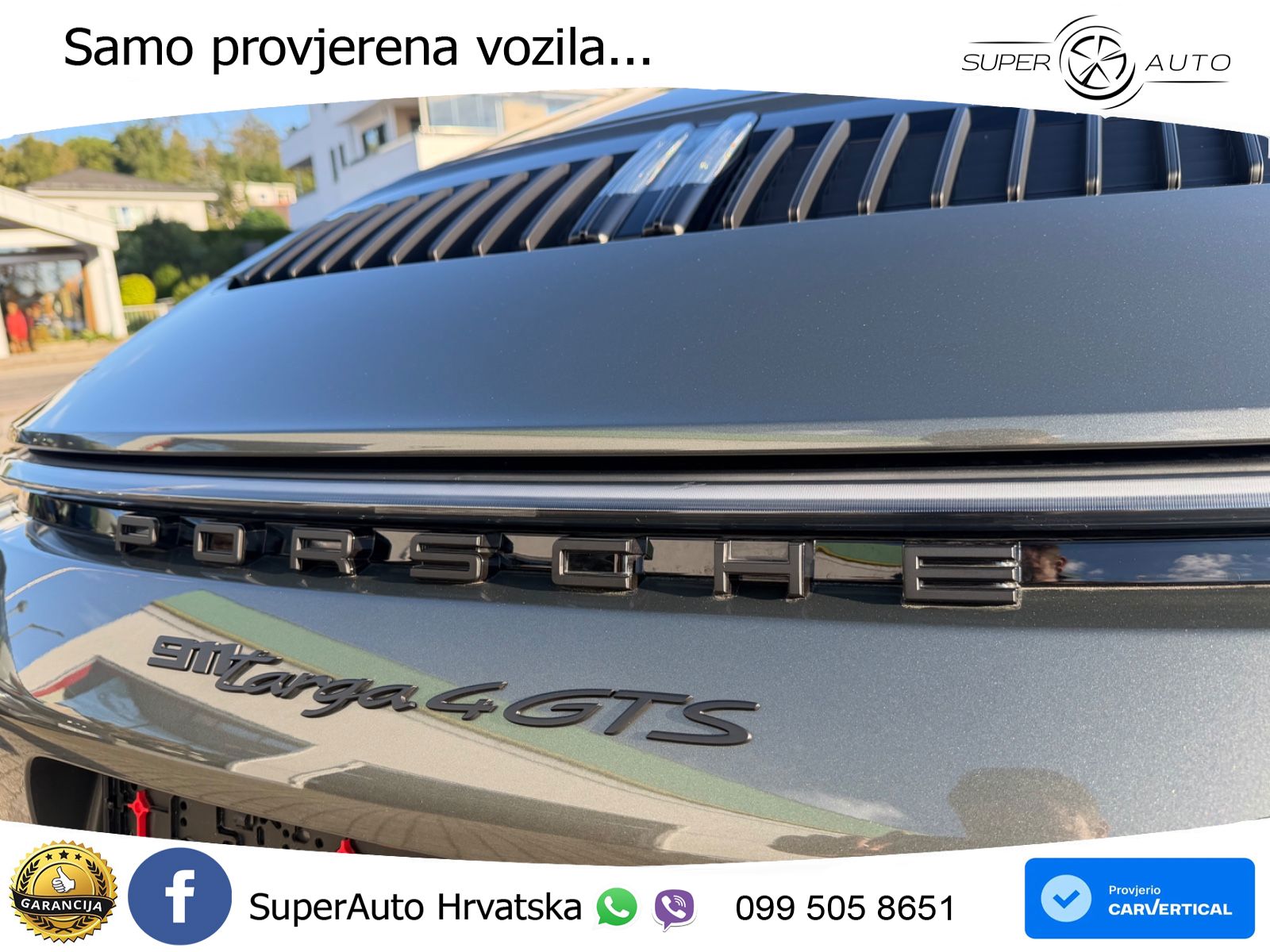 Porsche 911 Targa 4 GTS 3.0 (480 KS) PDK LED+GR SJED+ACC