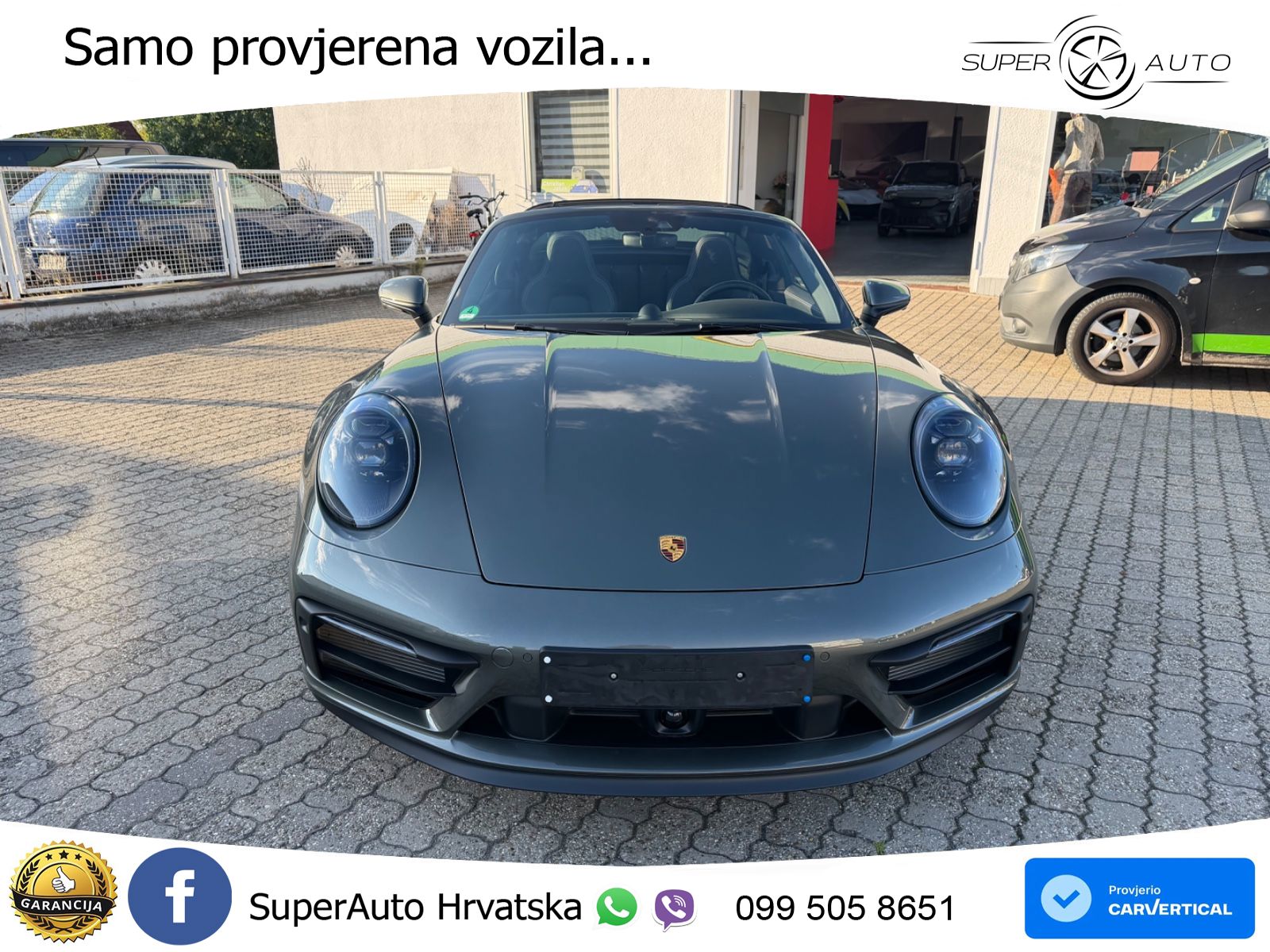 Porsche 911 Targa 4 GTS 3.0 (480 KS) PDK LED+GR SJED+ACC