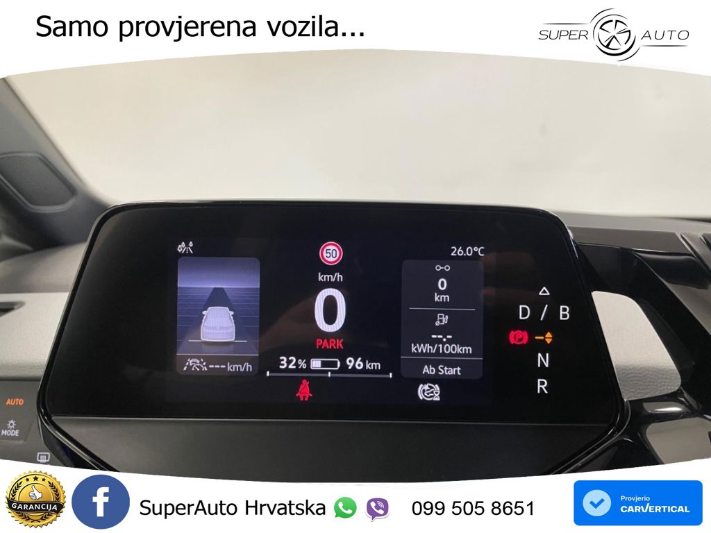 Volkswagen ID.3 Pro 62 kWh (204 KS) LED+GR SJED+ACC