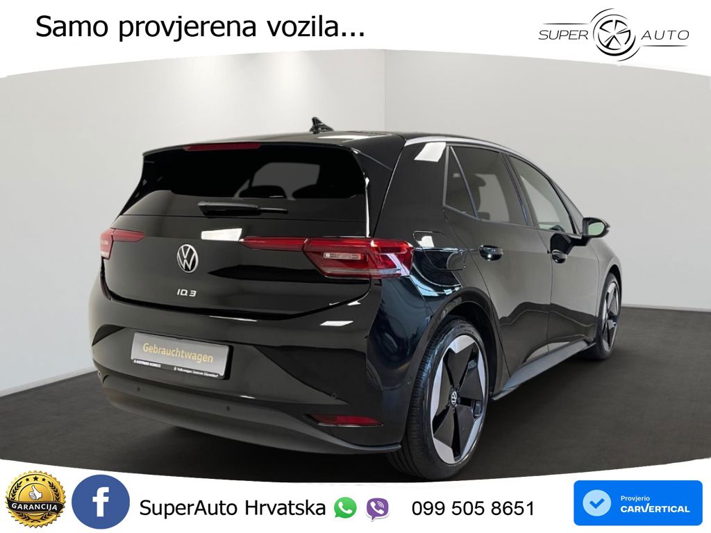 Volkswagen ID.3 Pro 62 kWh (204 KS) LED+GR SJED+ACC