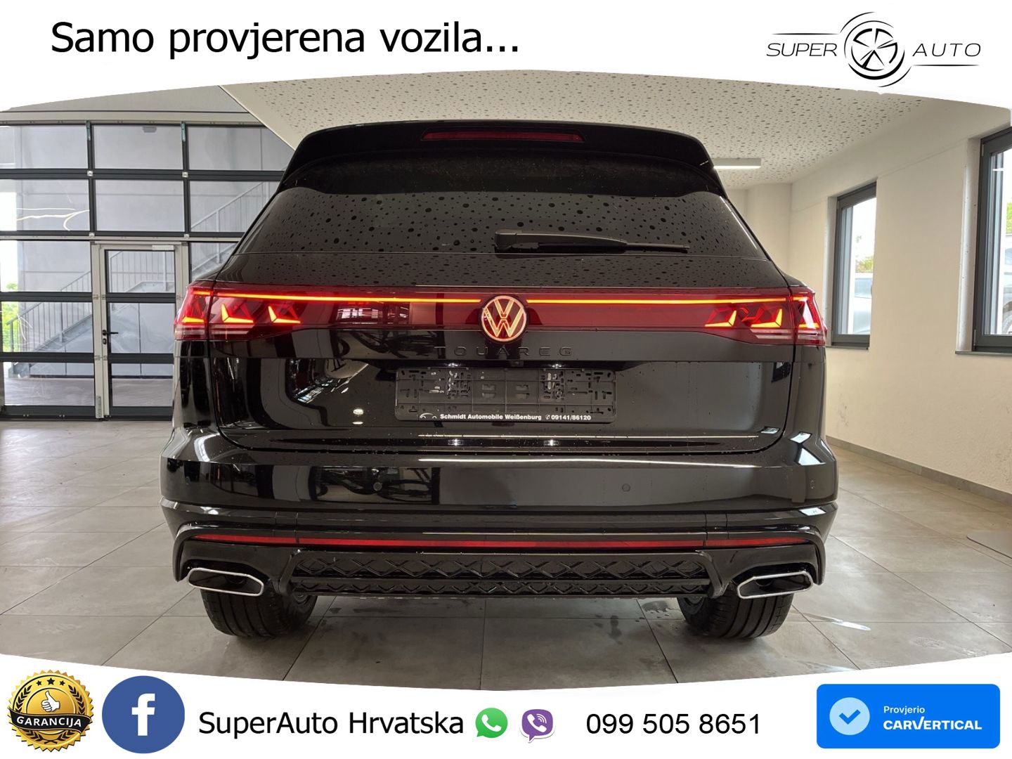 Volkswagen Touareg 3.0 V6 TDI (286 KS) 4MOTION Tiptronic ZRAČNI+ACC+GR SJED+KAM+PANO