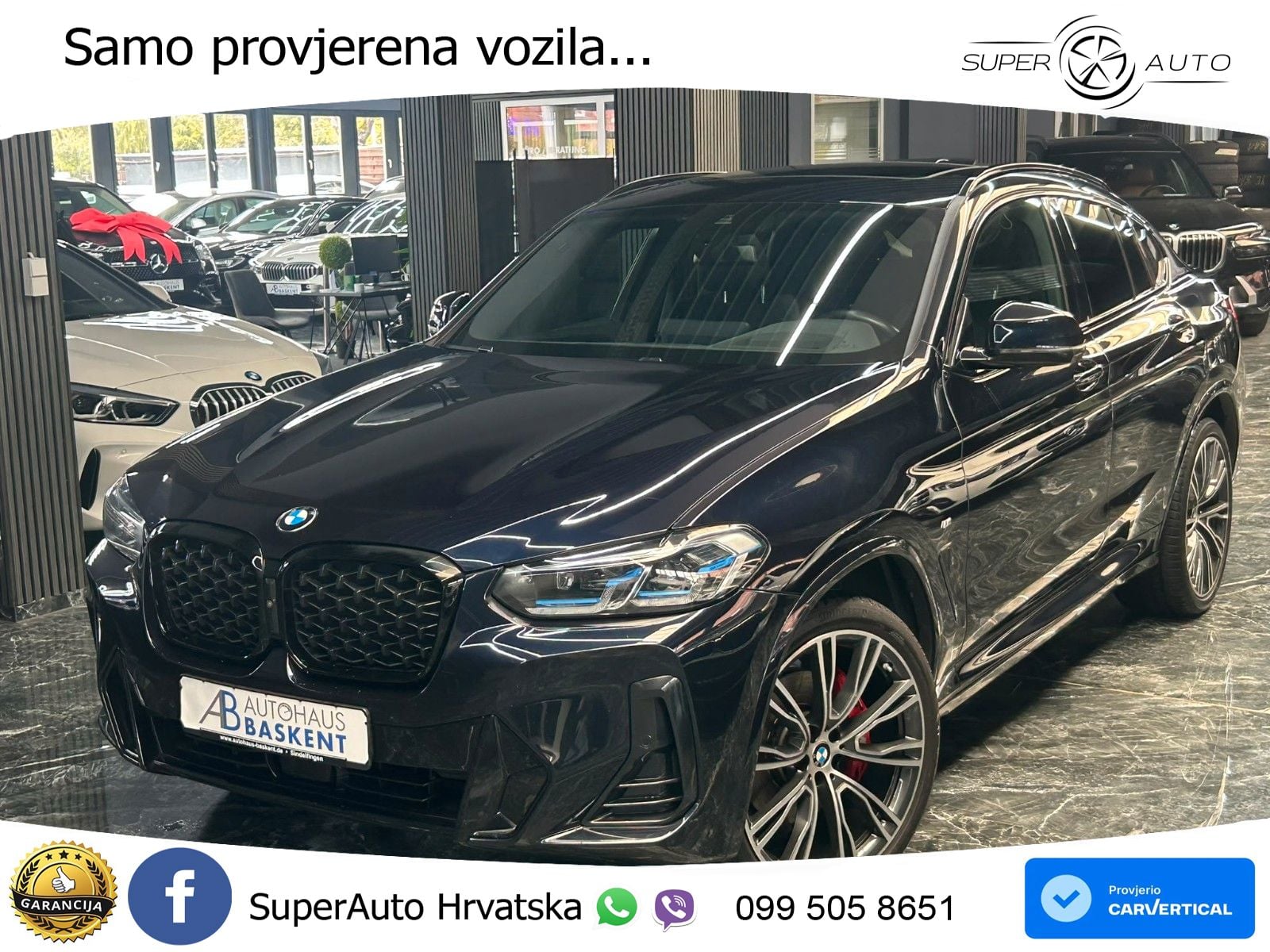 BMW X4 30d (286 KS) xDrive Steptronic M Sport ACC+HEAD+GR SJED+360+PANO