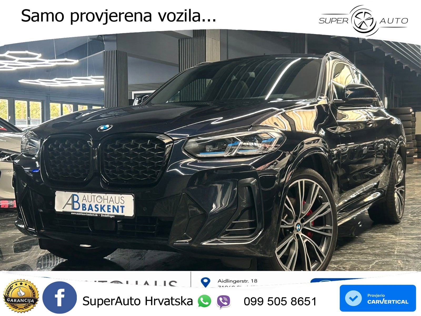 BMW X4 30d (286 KS) xDrive Steptronic M Sport ACC+HEAD+GR SJED+360+PANO
