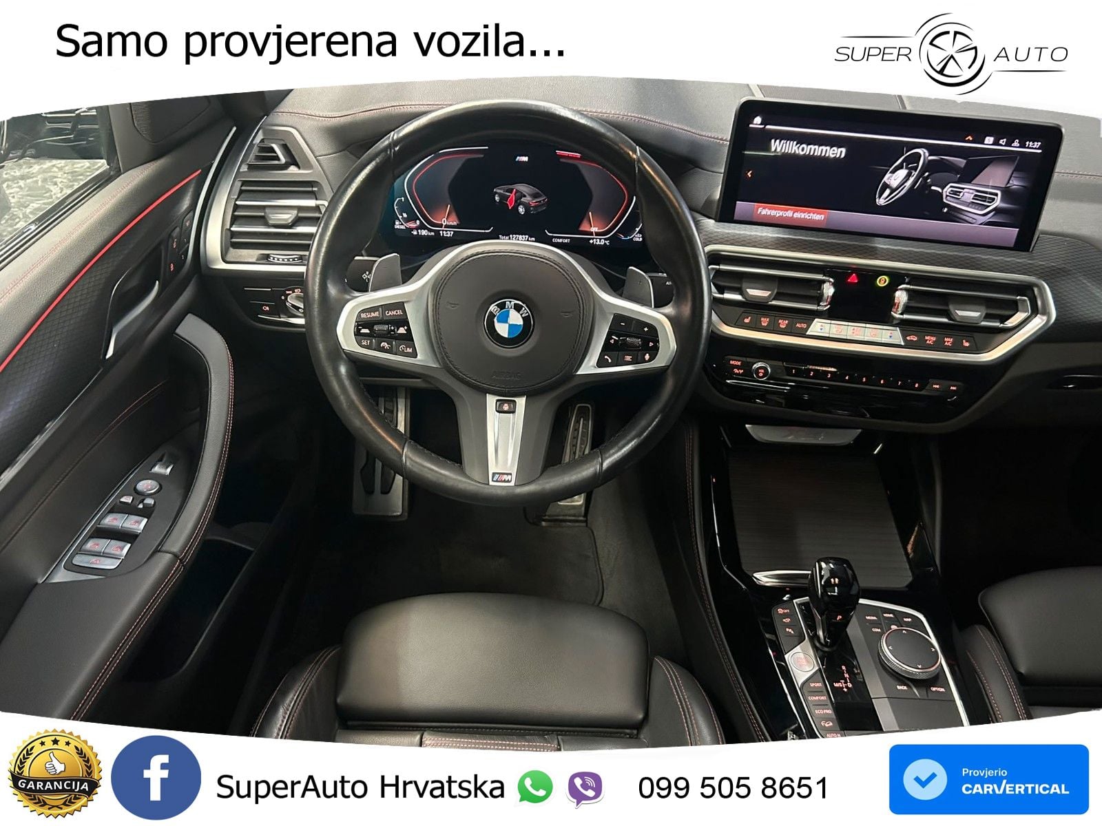 BMW X4 30d (286 KS) xDrive Steptronic M Sport ACC+HEAD+GR SJED+360+PANO