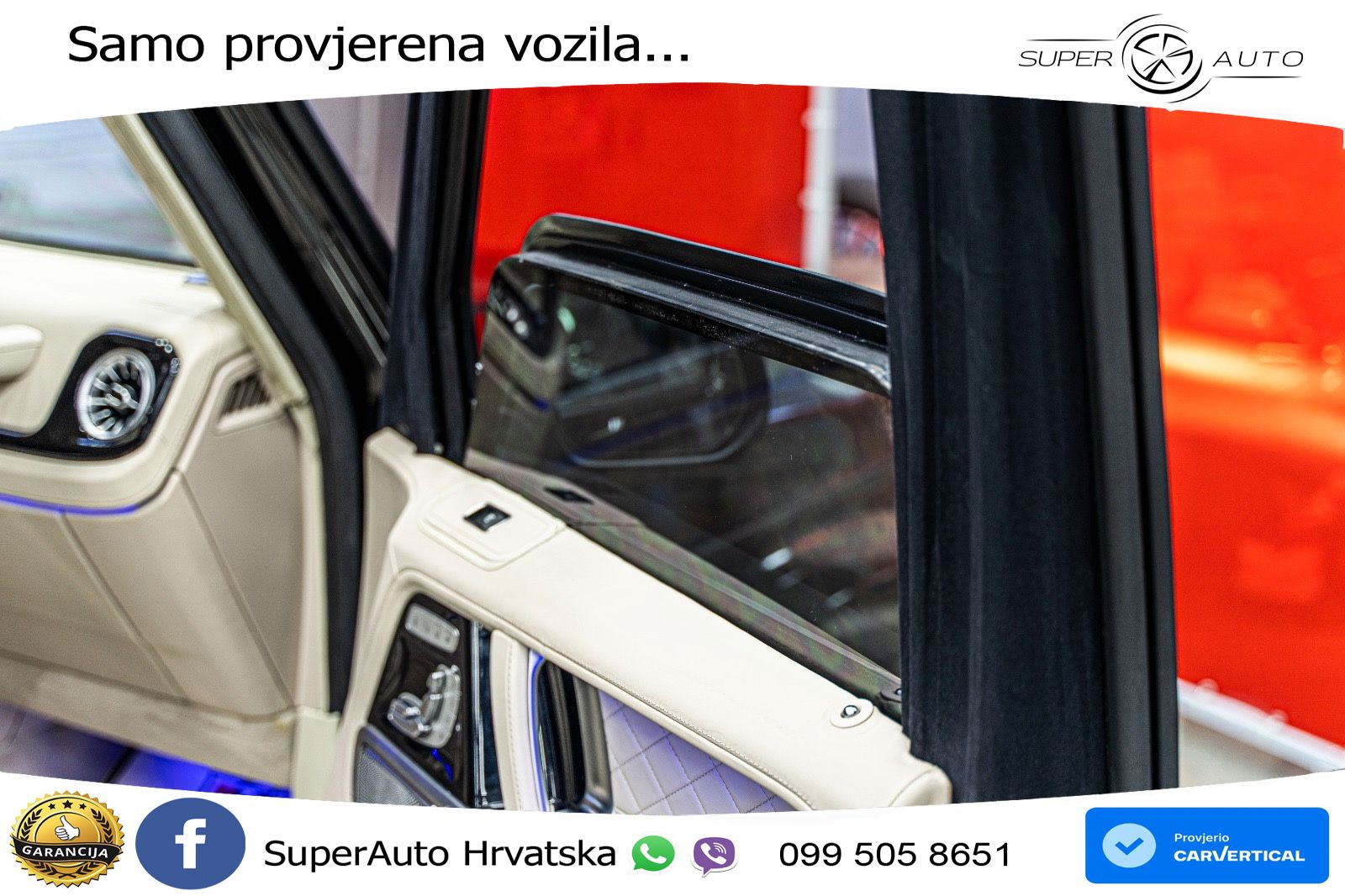 Mercedes AMG G 63 Long V8 (585 KS) 4MATIC 9G-TRONIC AMG SPEEDSHIFT TCT LED+GR SJED+ACC