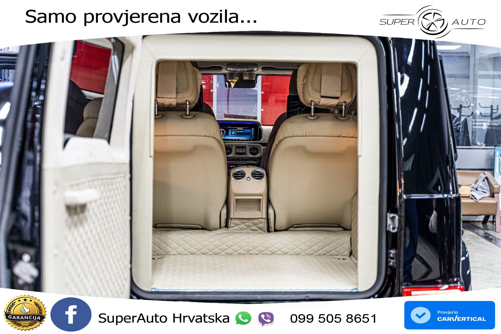 Mercedes AMG G 63 Long V8 (585 KS) 4MATIC 9G-TRONIC AMG SPEEDSHIFT TCT LED+GR SJED+ACC