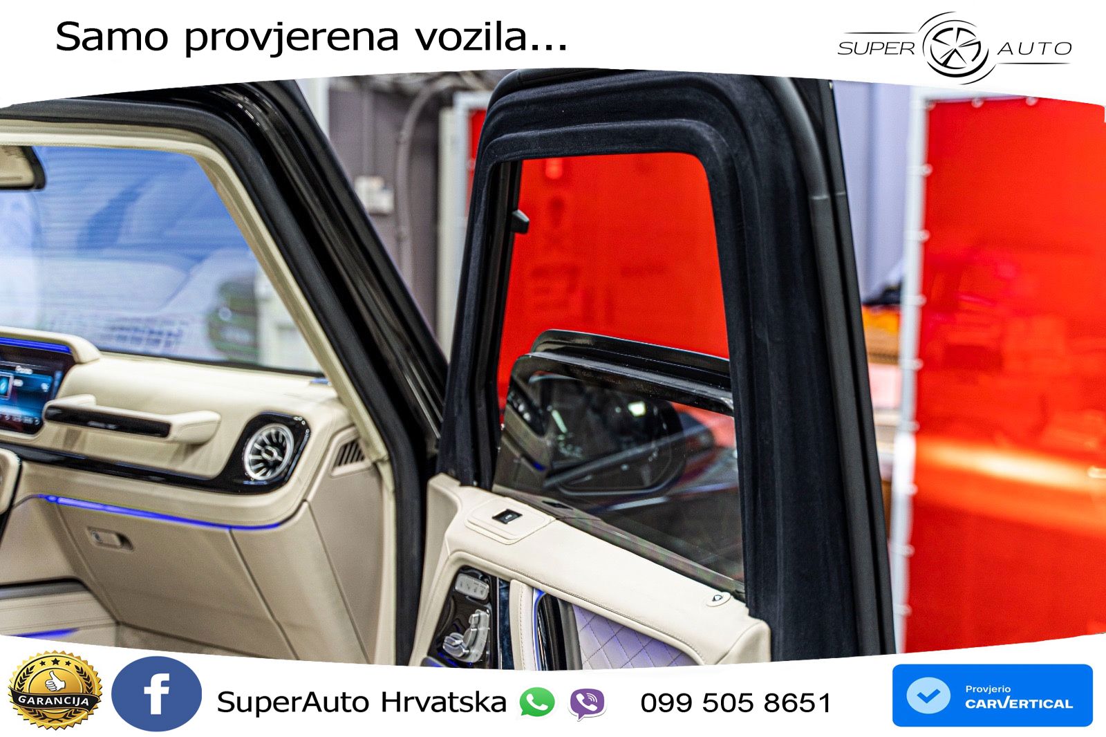 Mercedes AMG G 63 Long V8 (585 KS) 4MATIC 9G-TRONIC AMG SPEEDSHIFT TCT LED+GR SJED+ACC